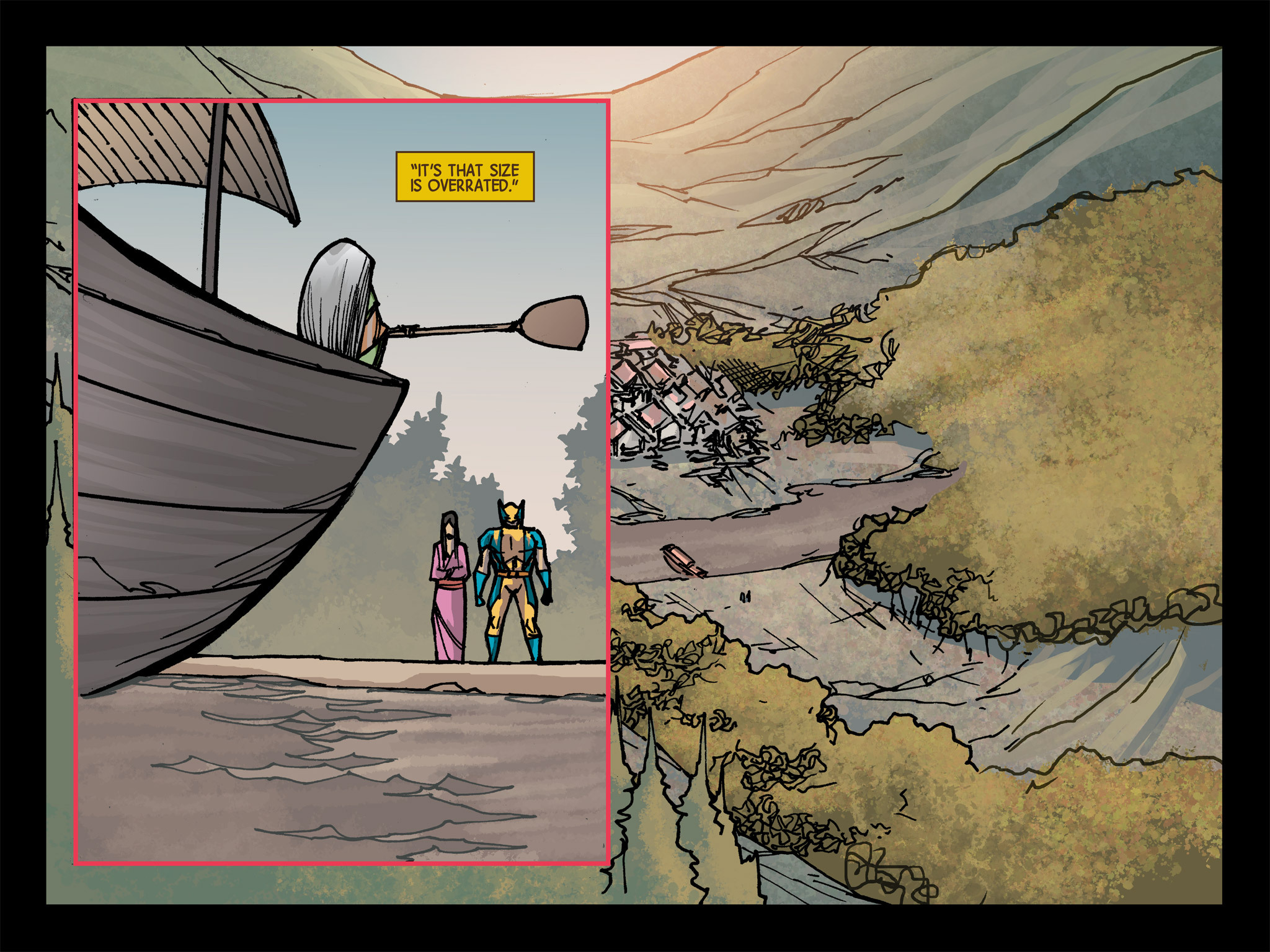 Read online Wolverine: Japan's Most Wanted comic -  Issue #8 - 48
