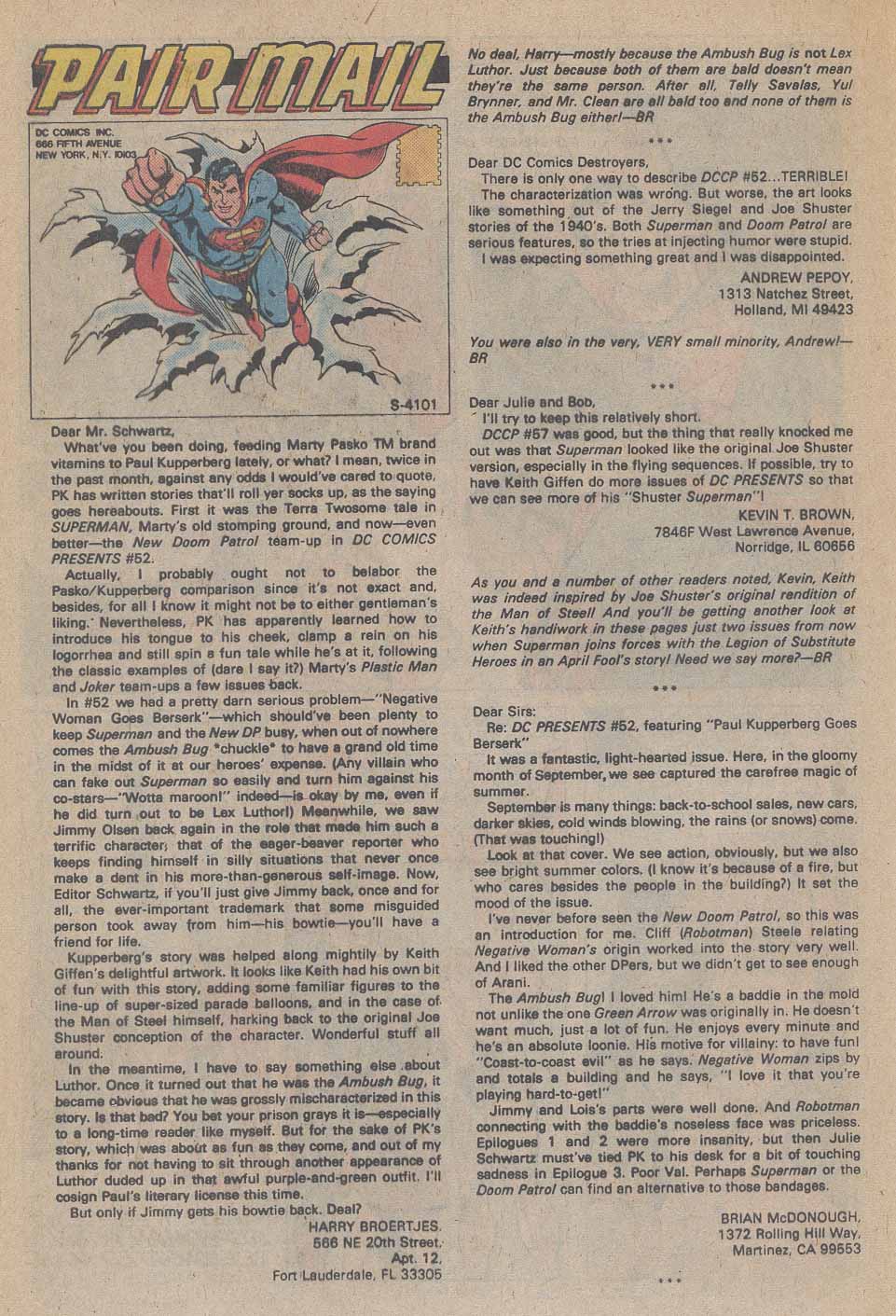 Read online DC Comics Presents comic -  Issue #57 - 27