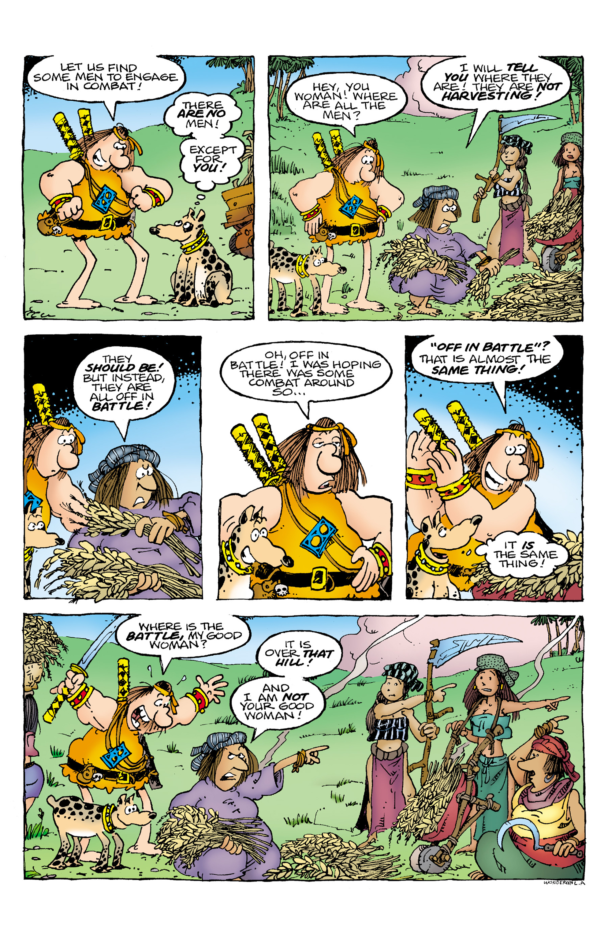 Read online Groo: Fray of the Gods comic -  Issue #1 - 6