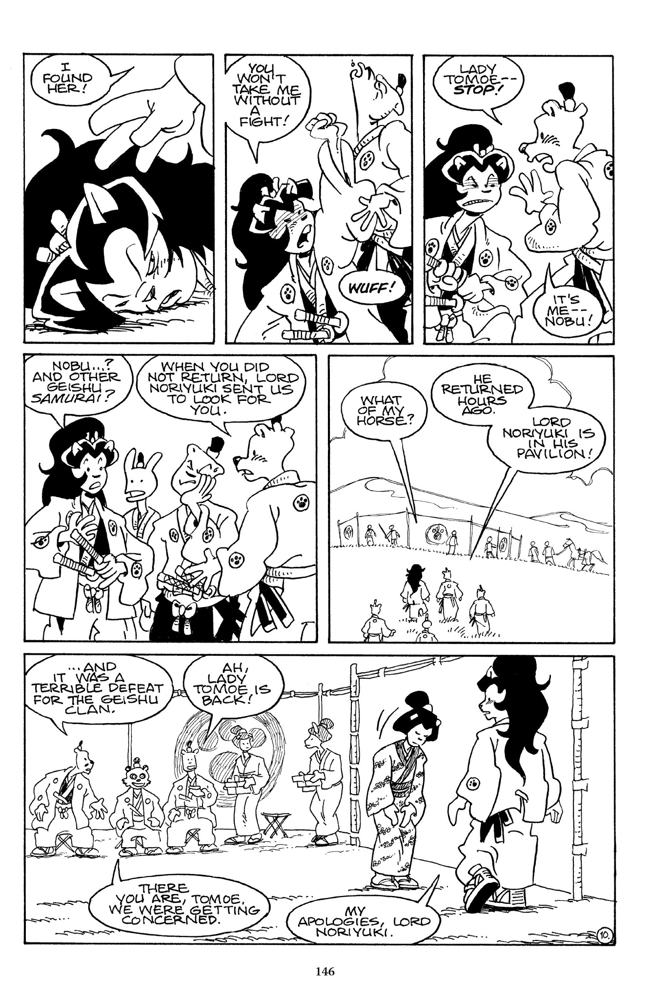 Read online The Usagi Yojimbo Saga comic -  Issue # TPB 5 - 143