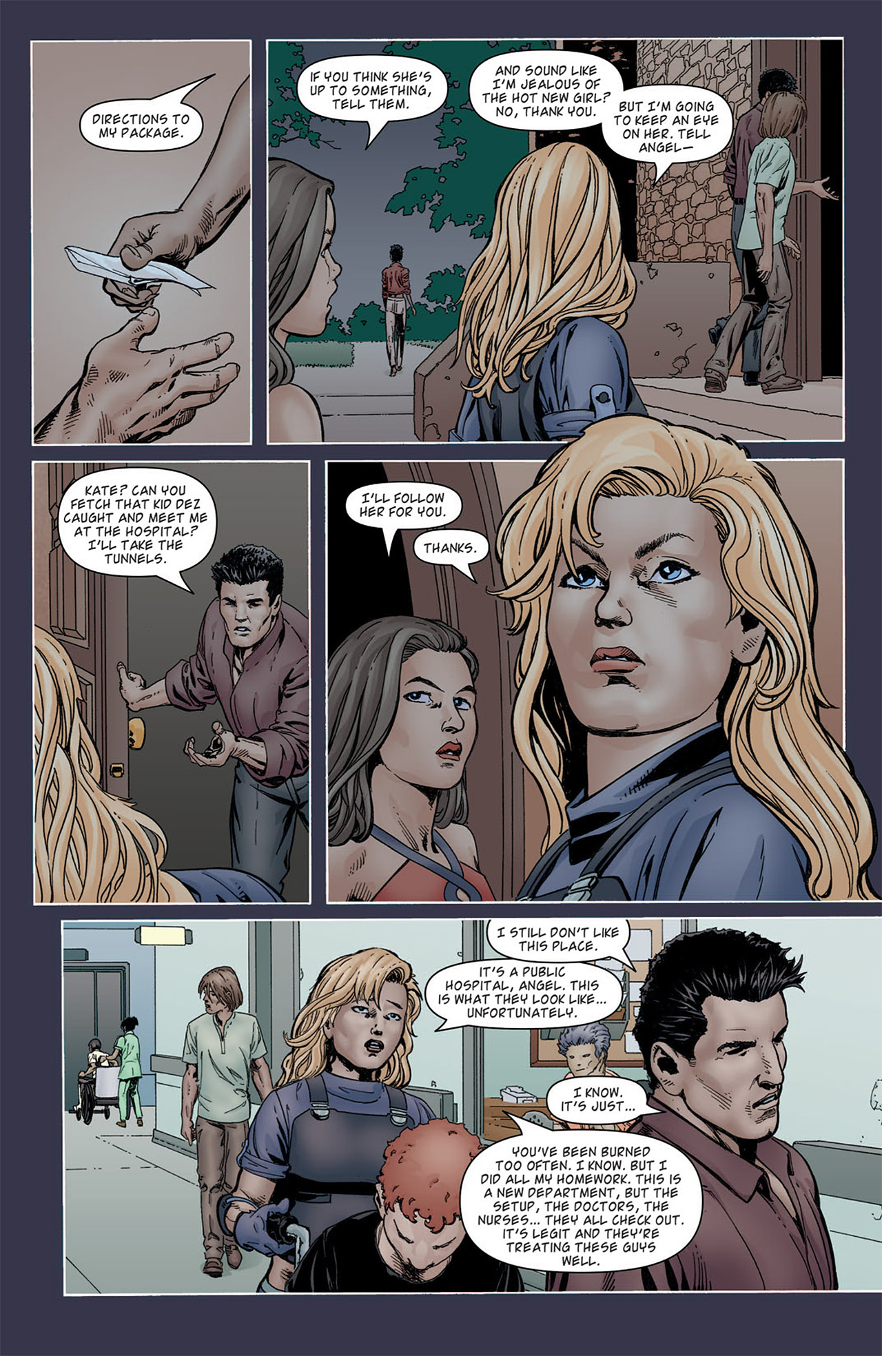 Read online Angel comic -  Issue #19 - 22