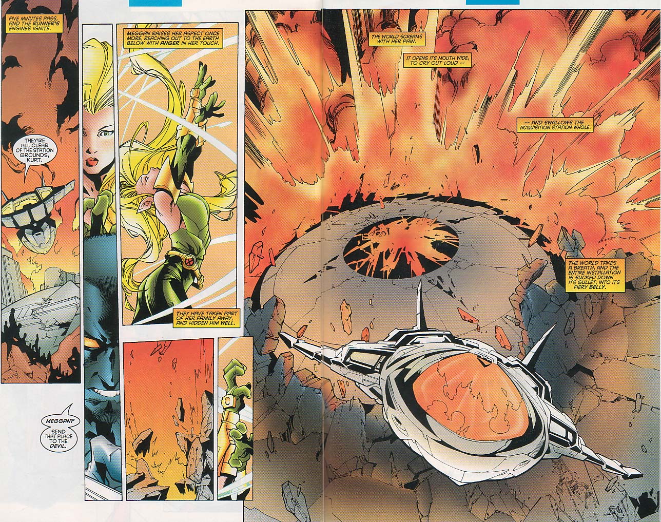 Read online Excalibur (1988) comic -  Issue #98 - 15