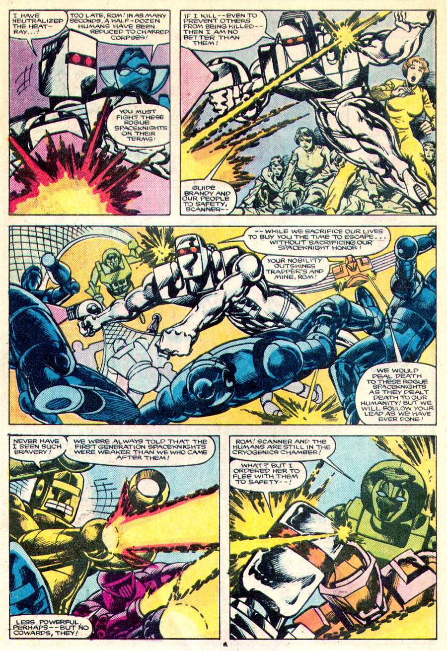 Read online ROM (1979) comic -  Issue #74 - 7