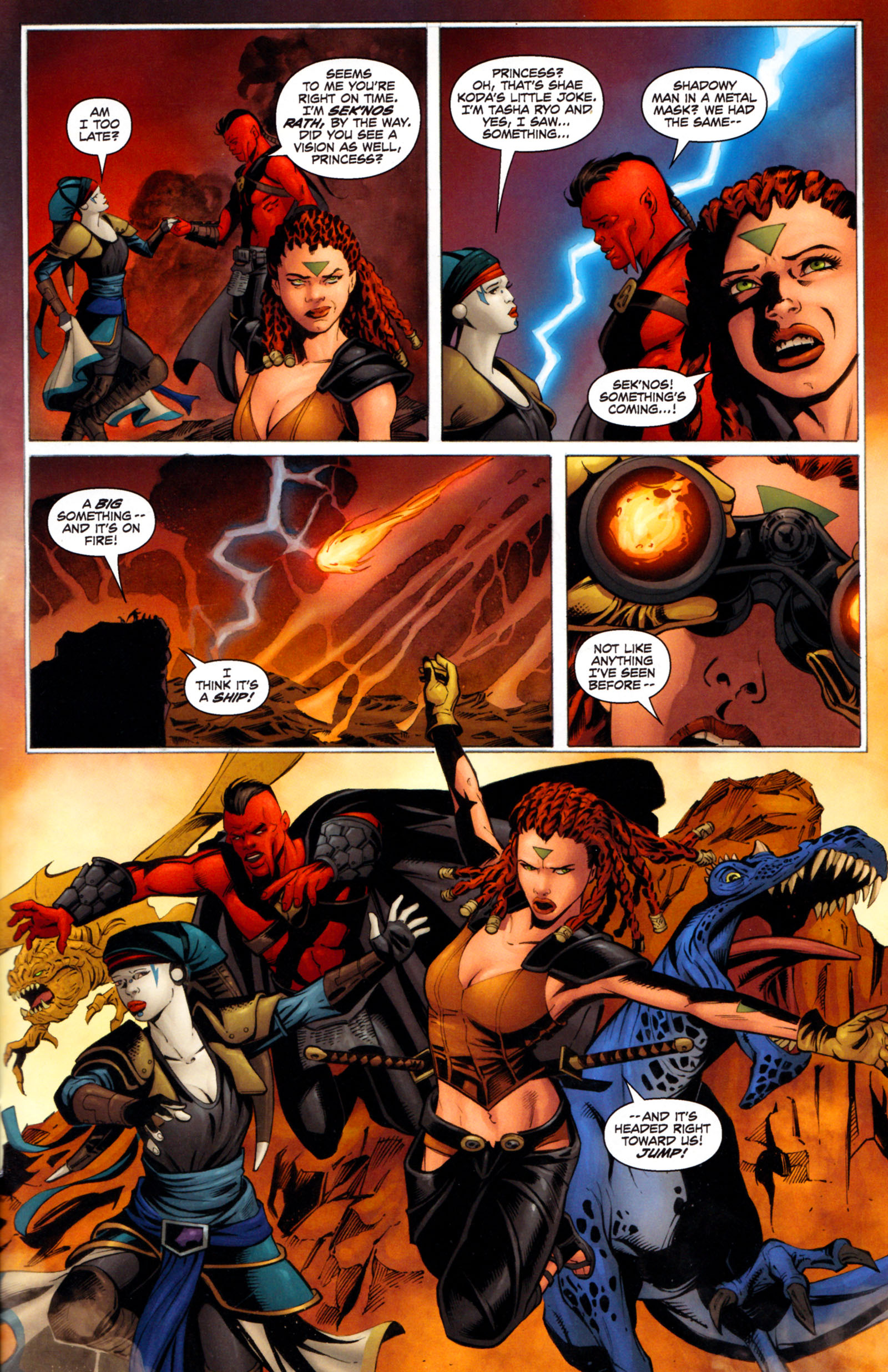 Read online Star Wars: Dawn Of The Jedi - Force Storm comic -  Issue #2 - 25