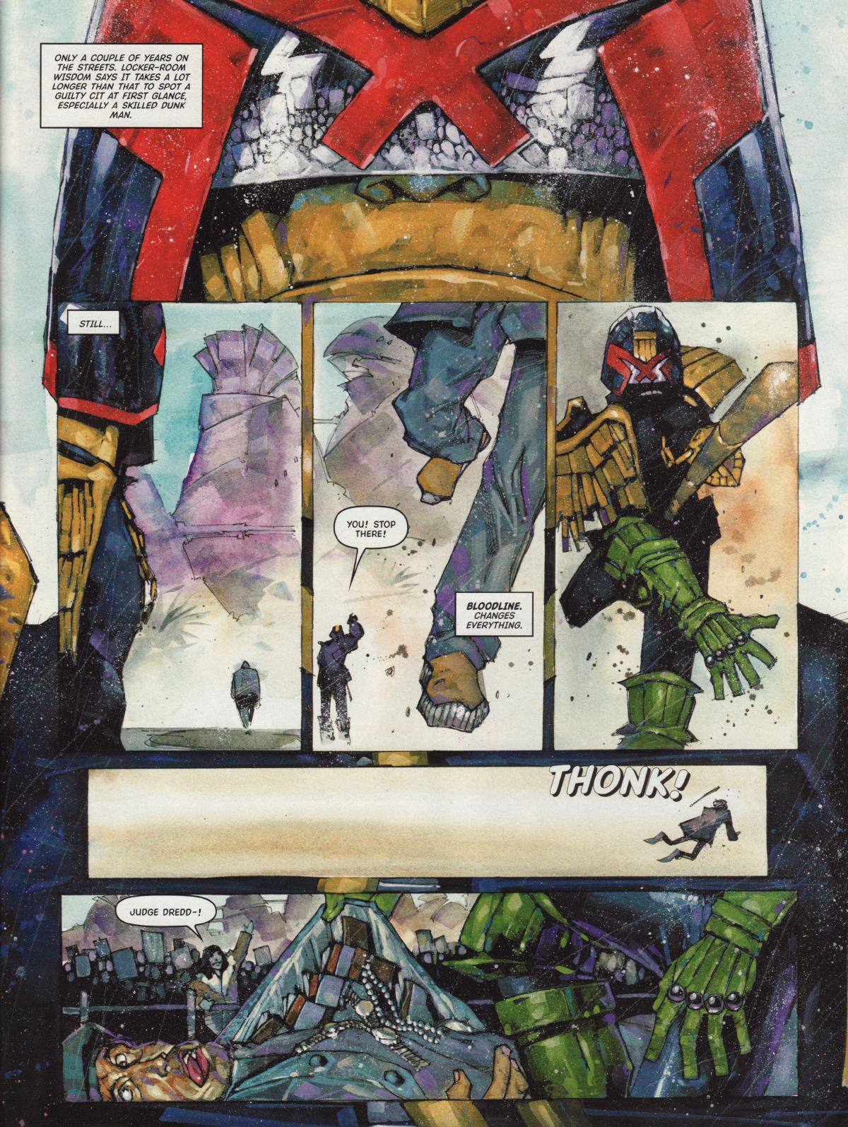 Read online Judge Dredd Megazine (Vol. 5) comic -  Issue #216 - 9