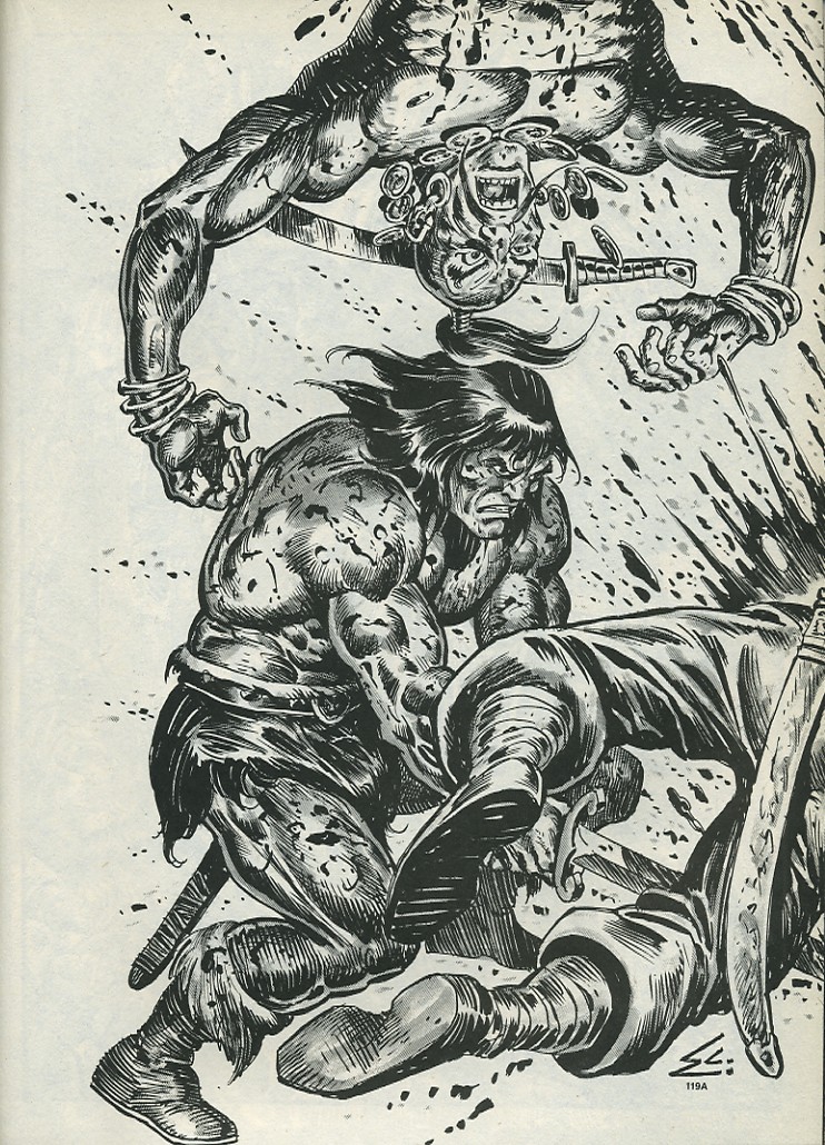Read online The Savage Sword Of Conan comic -  Issue #172 - 55