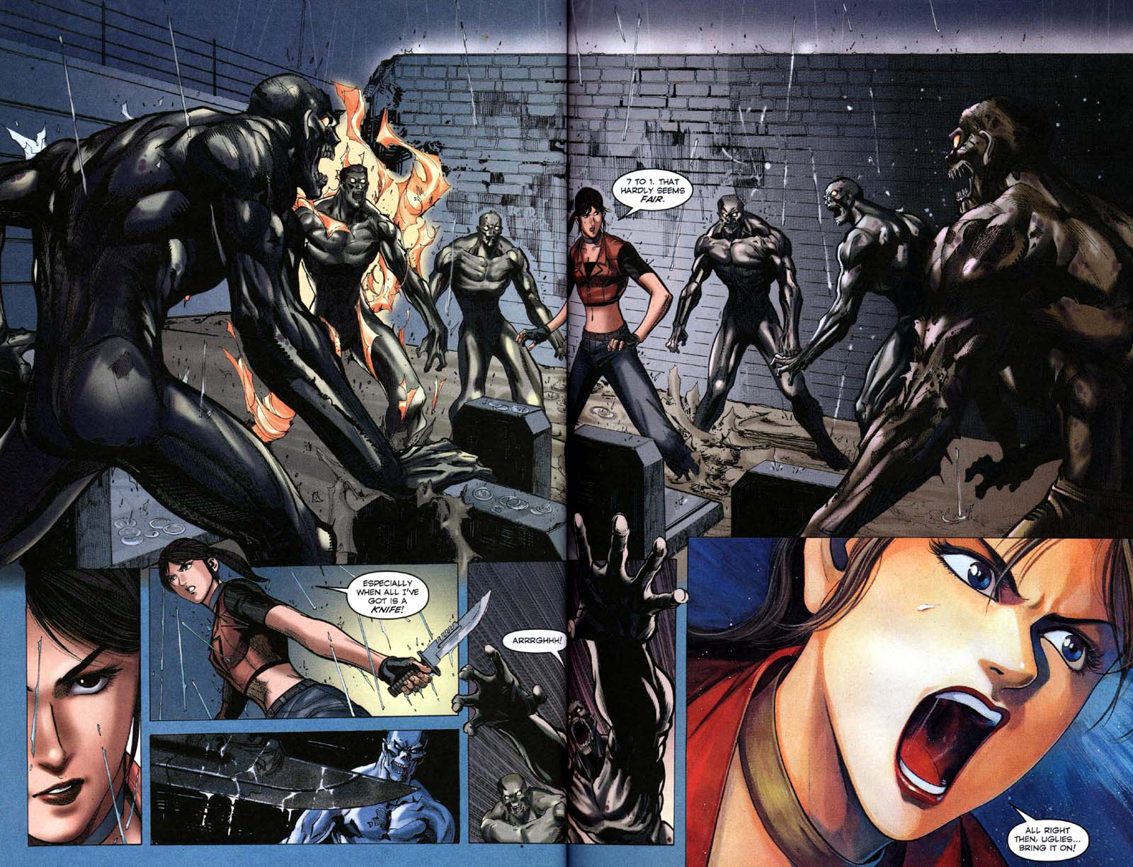 Read online Resident Evil Code: Veronica comic -  Issue #1 - 21