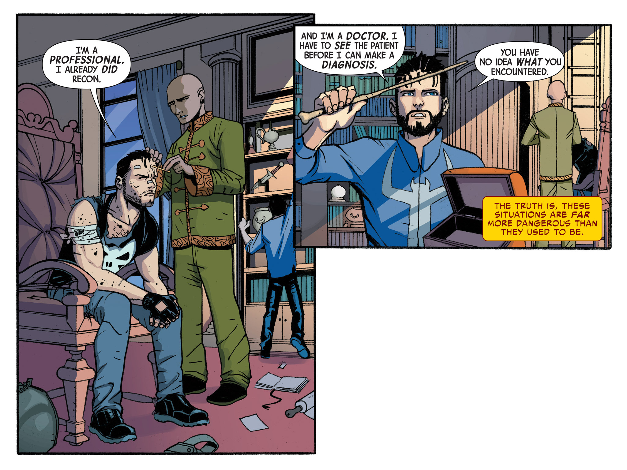Read online Doctor Strange/Punisher: Magic Bullets Infinite Comic comic -  Issue #2 - 28