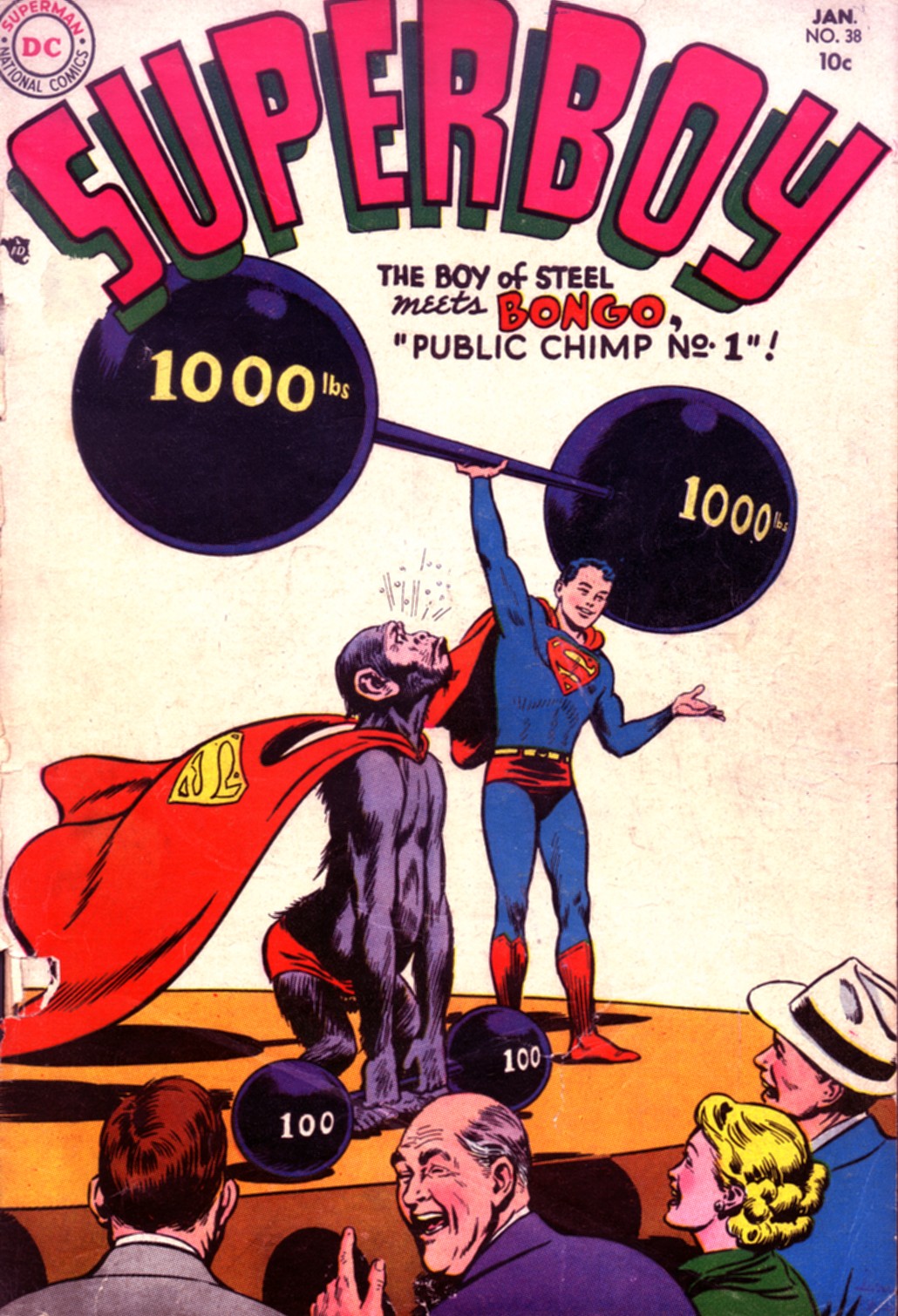 Read online Superboy (1949) comic -  Issue #38 - 1