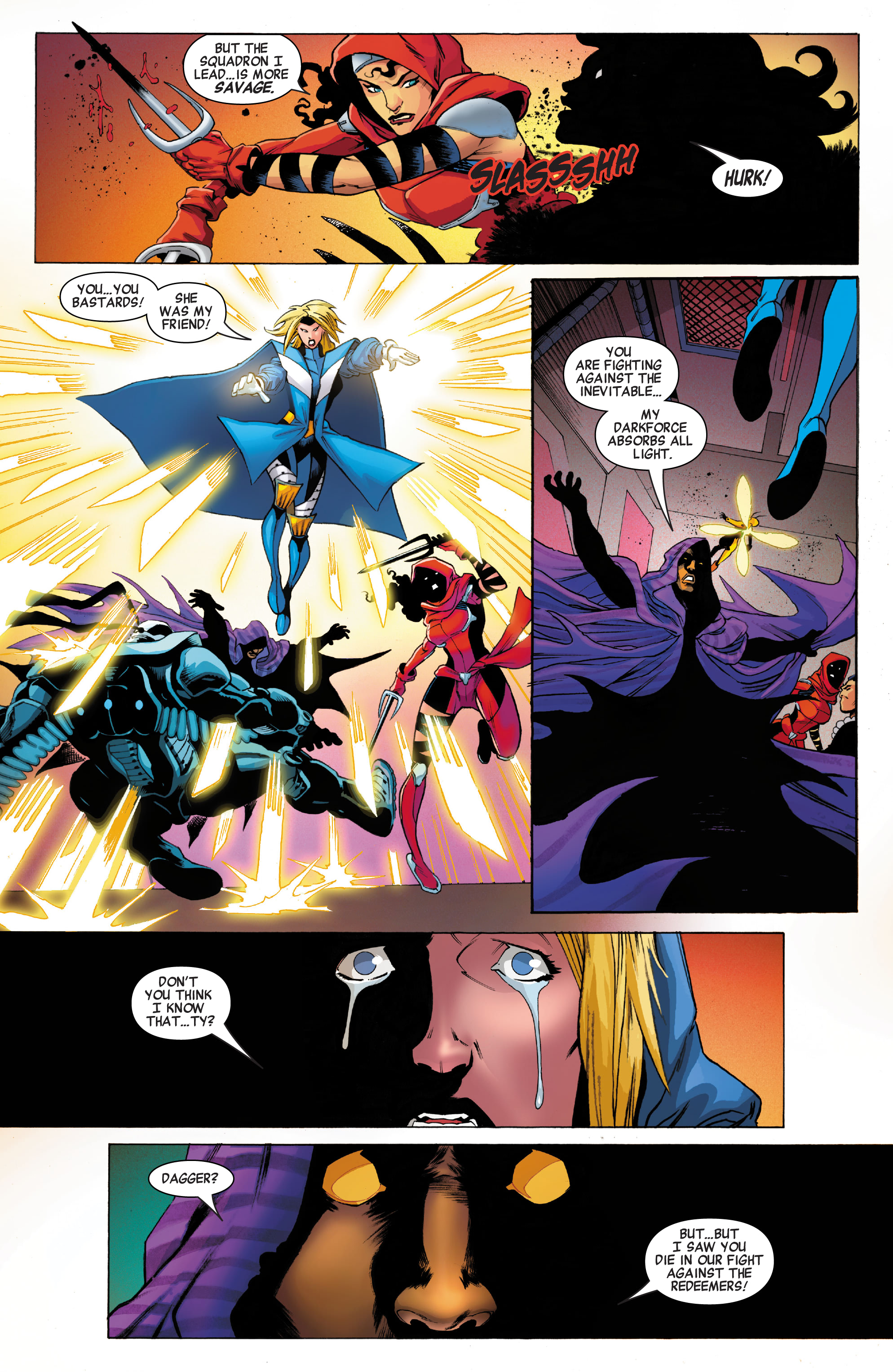 Read online Heroes Reborn: One-Shots comic -  Issue # Squadron Savage - 21