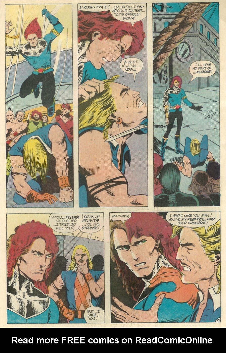 Read online Arion, Lord of Atlantis comic -  Issue #20 - 23