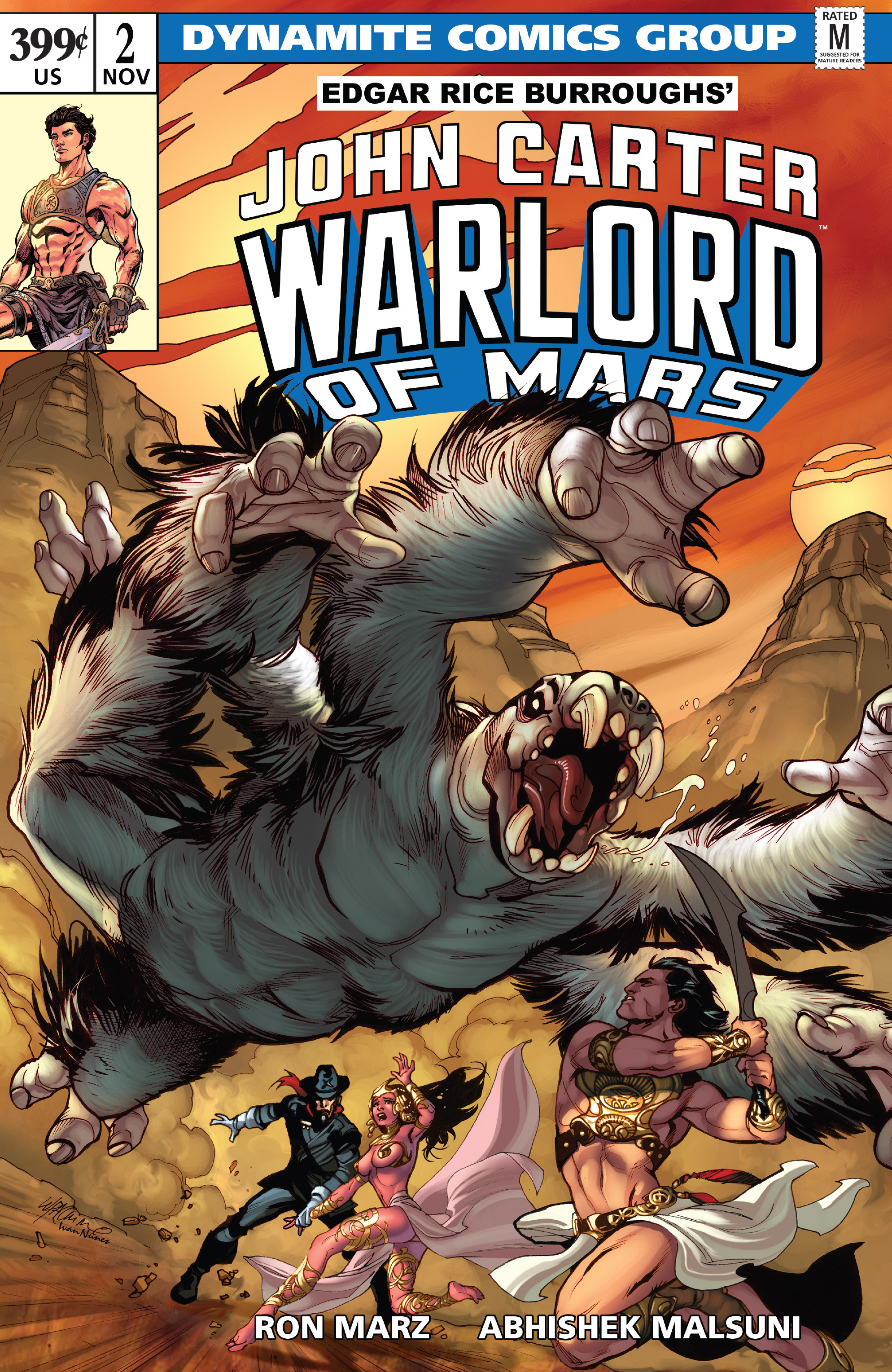 Read online John Carter, Warlord of Mars (2014) comic -  Issue #2 - 3