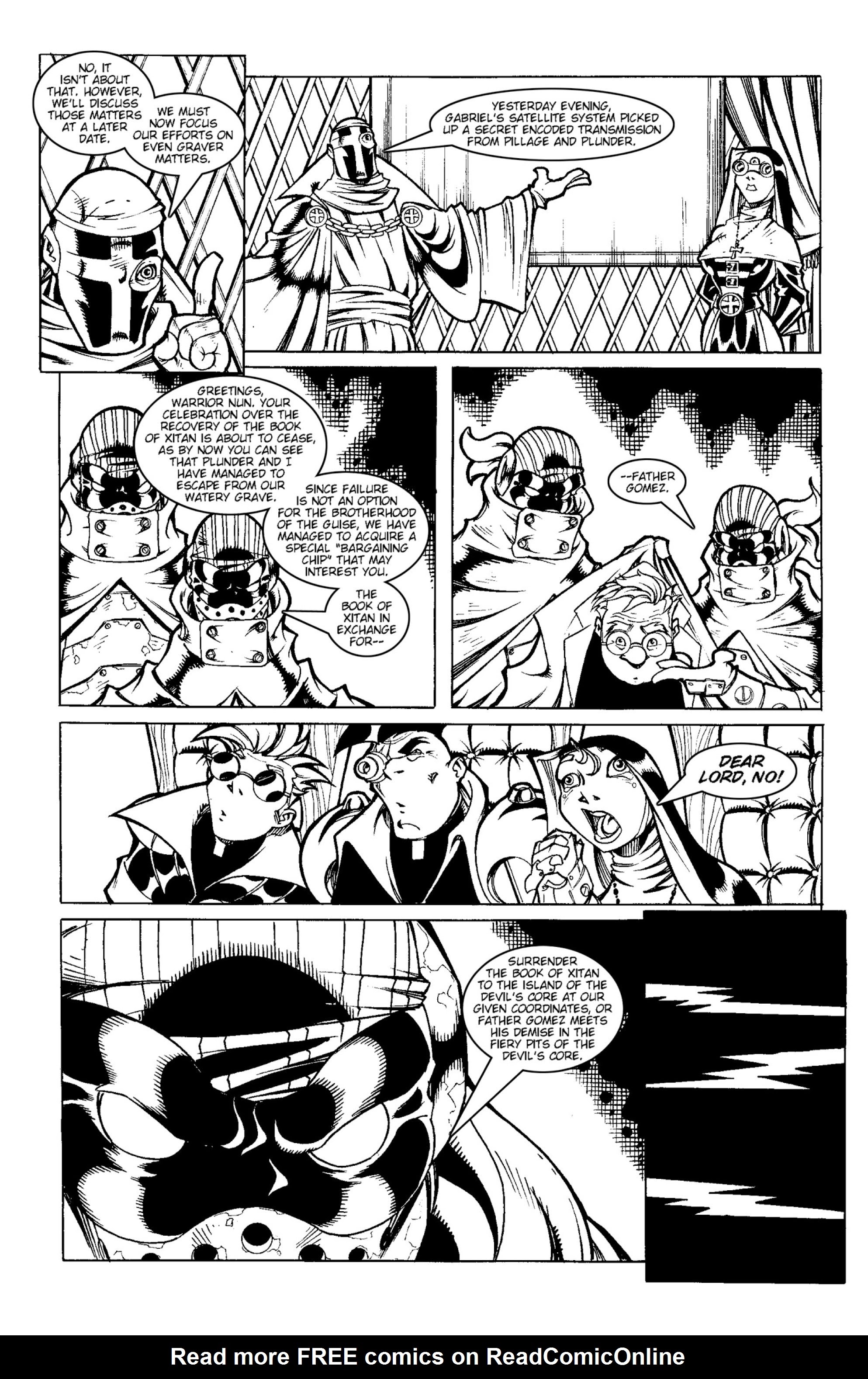 Read online Warrior Nun Areala: Armor of God comic -  Issue # TPB - 55