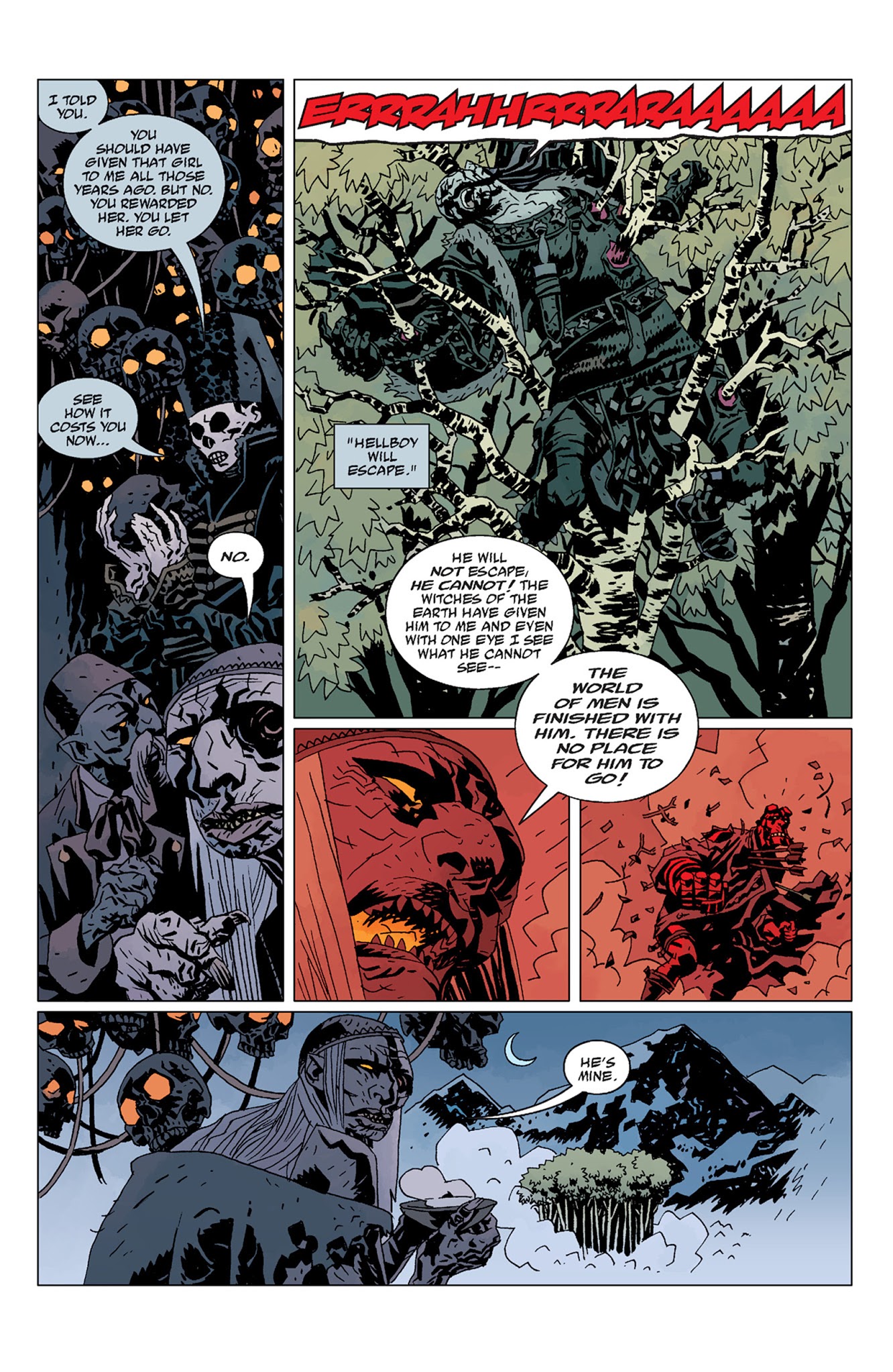 Read online Hellboy: Darkness Calls comic -  Issue # TPB - 119