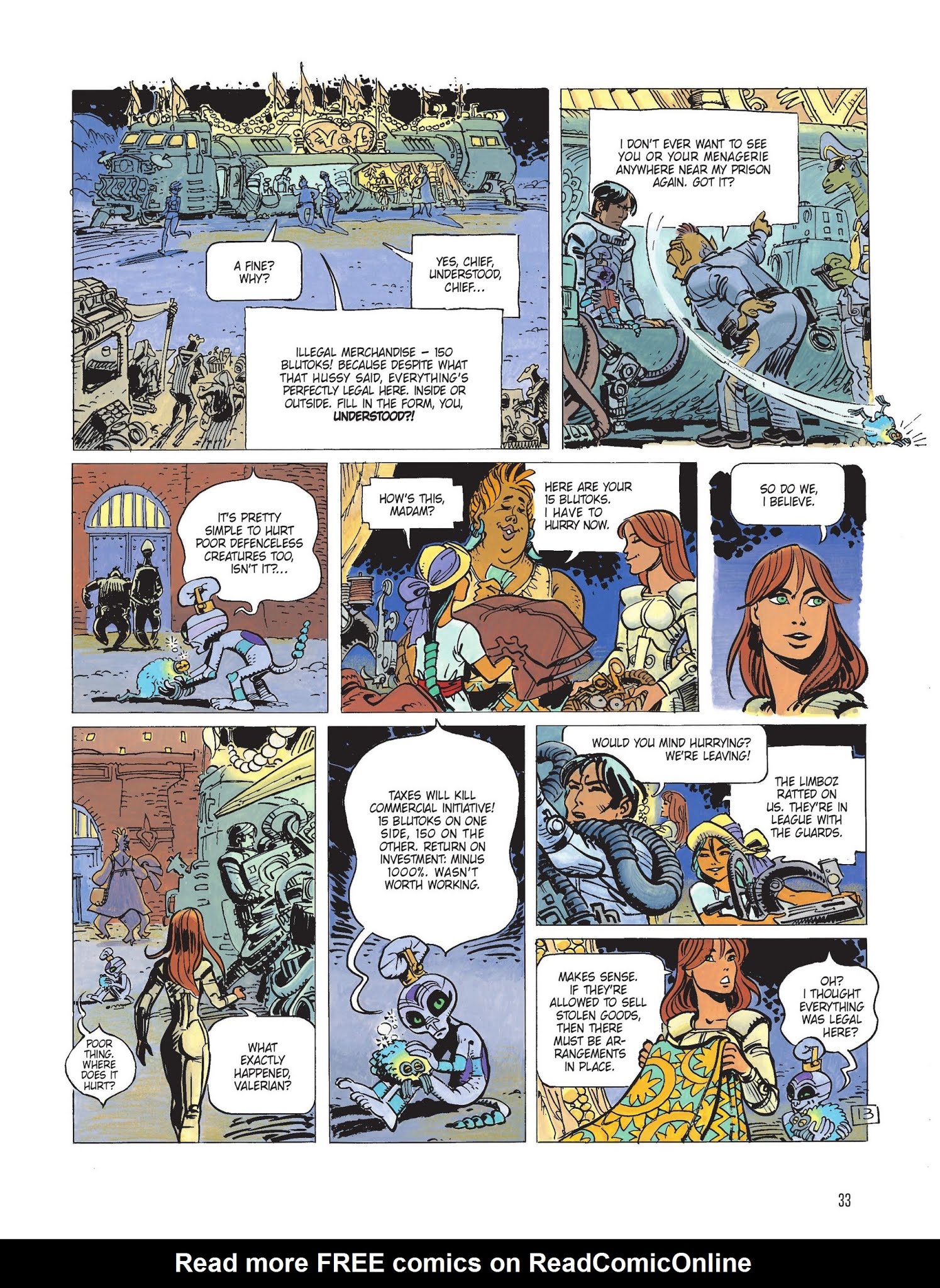 Read online Valerian The Complete Collection comic -  Issue # TPB 7 (Part 1) - 34