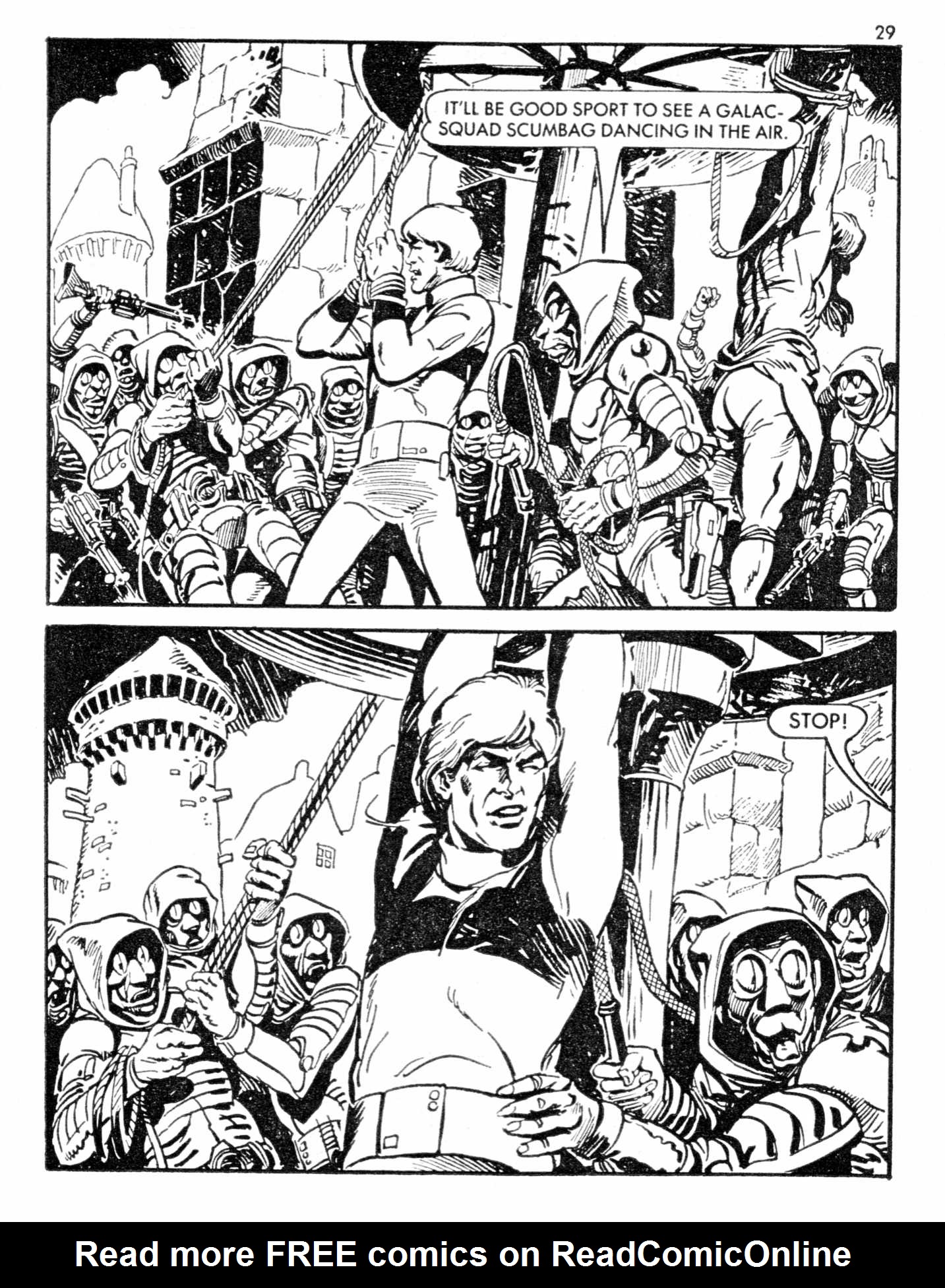 Read online Starblazer comic -  Issue #146 - 29