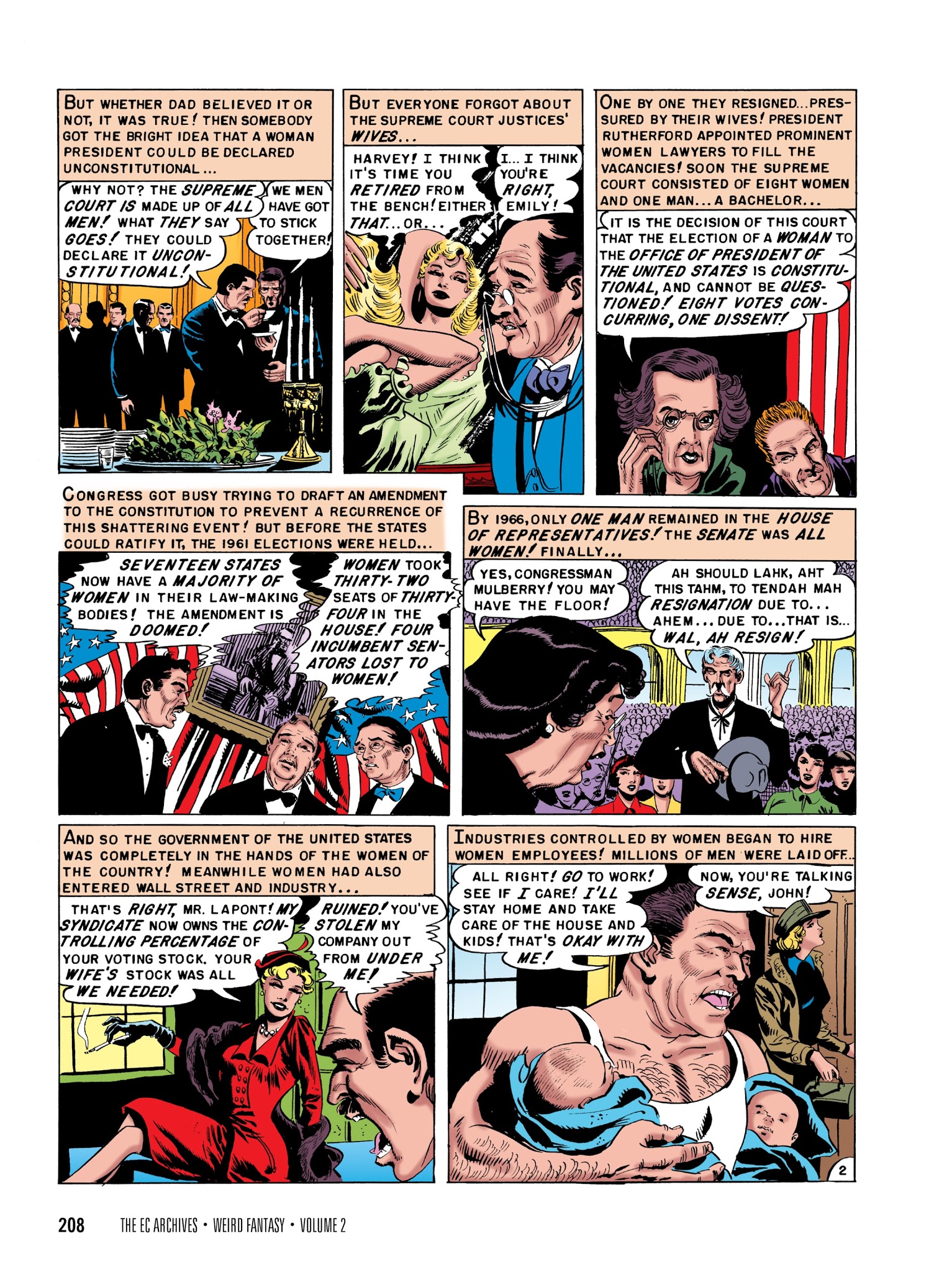 Read online The EC Archives: Weird Fantasy comic -  Issue # TPB 2 - 210
