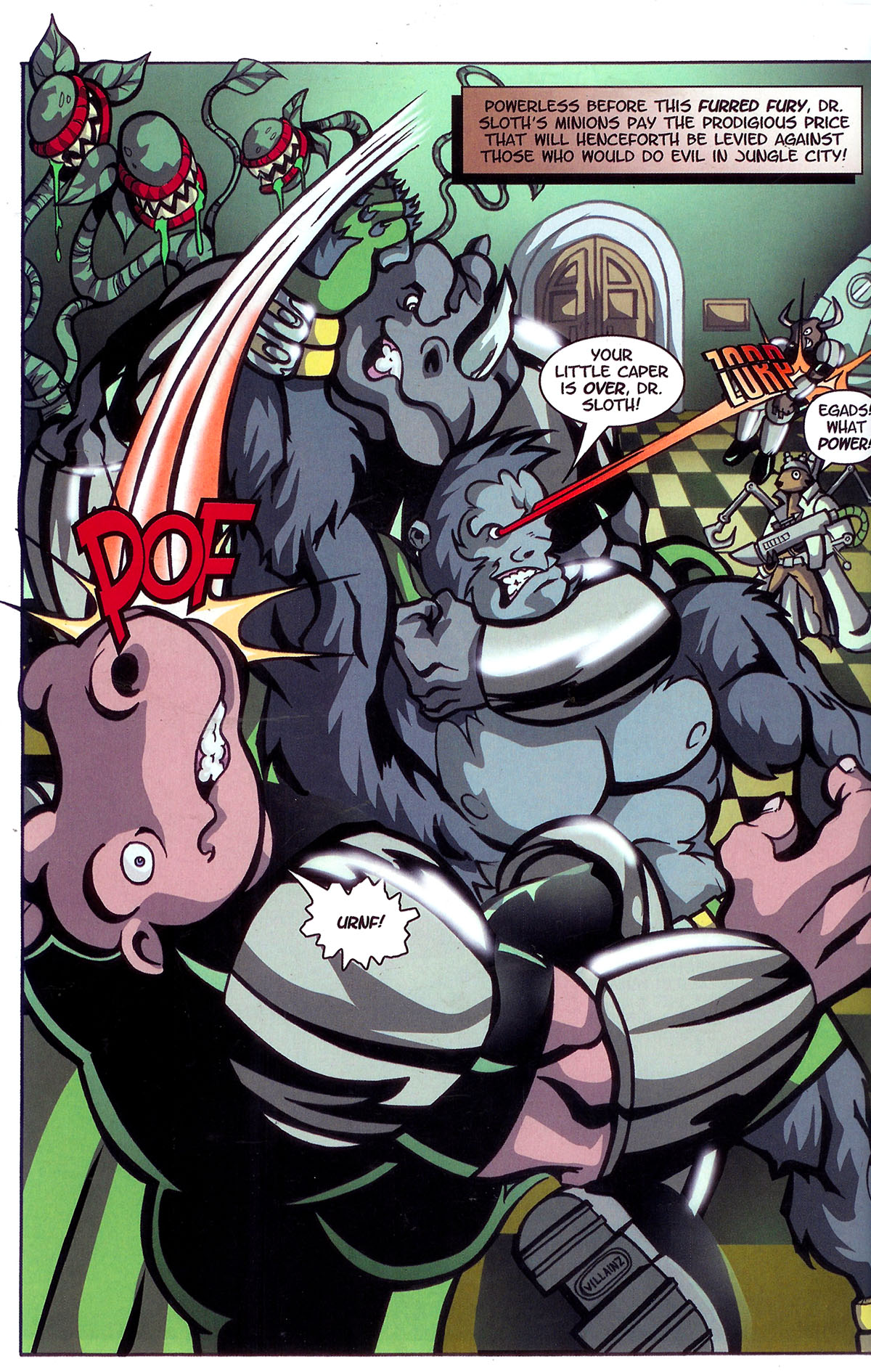 Read online Go-Go Gorilla and the Jungle Crew comic -  Issue # Full - 14