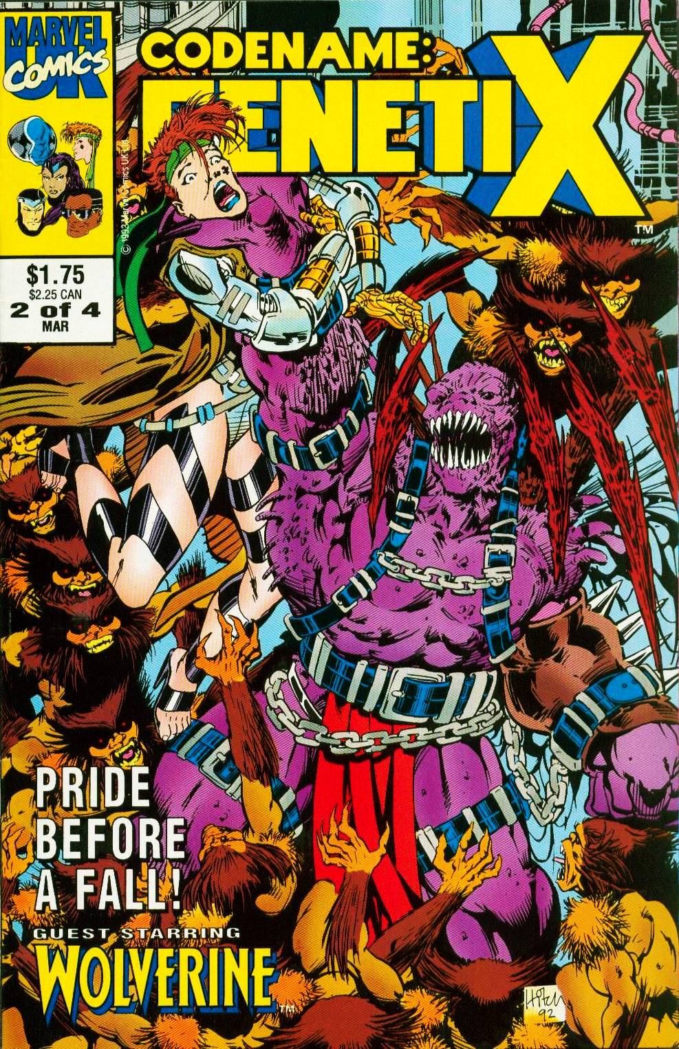 Read online Genetix comic -  Issue #2 - 1