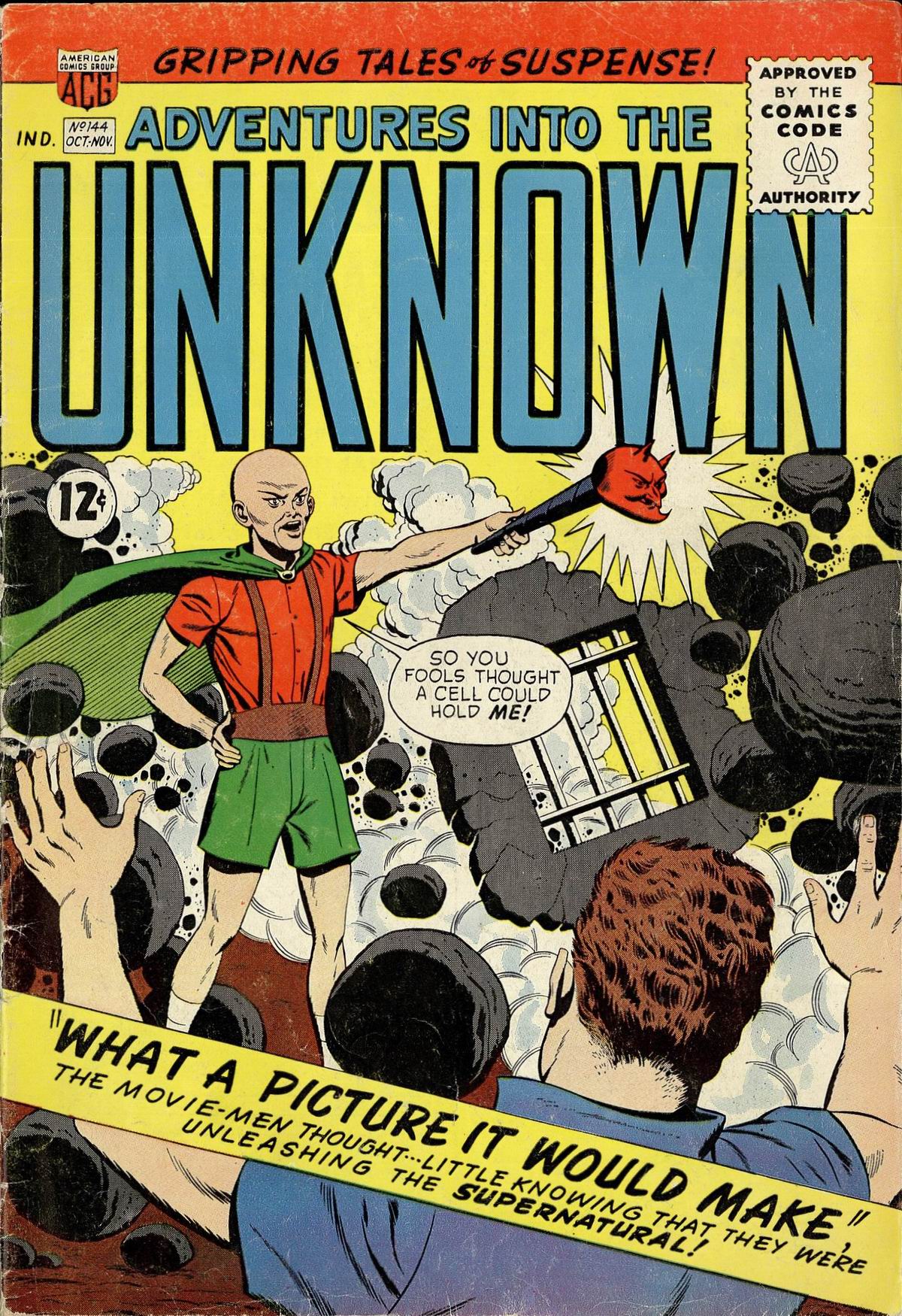 Read online Adventures Into The Unknown comic -  Issue #144 - 1