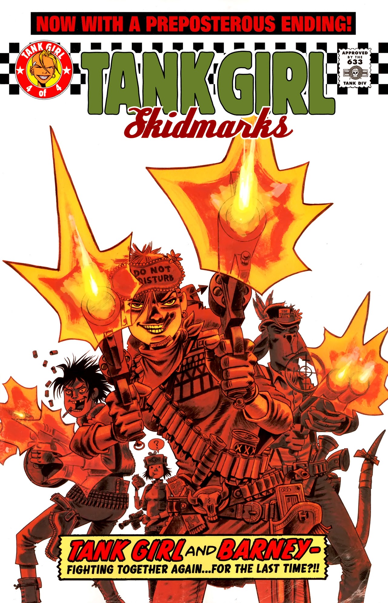 Read online Tank Girl: Skidmarks comic -  Issue #4 - 1
