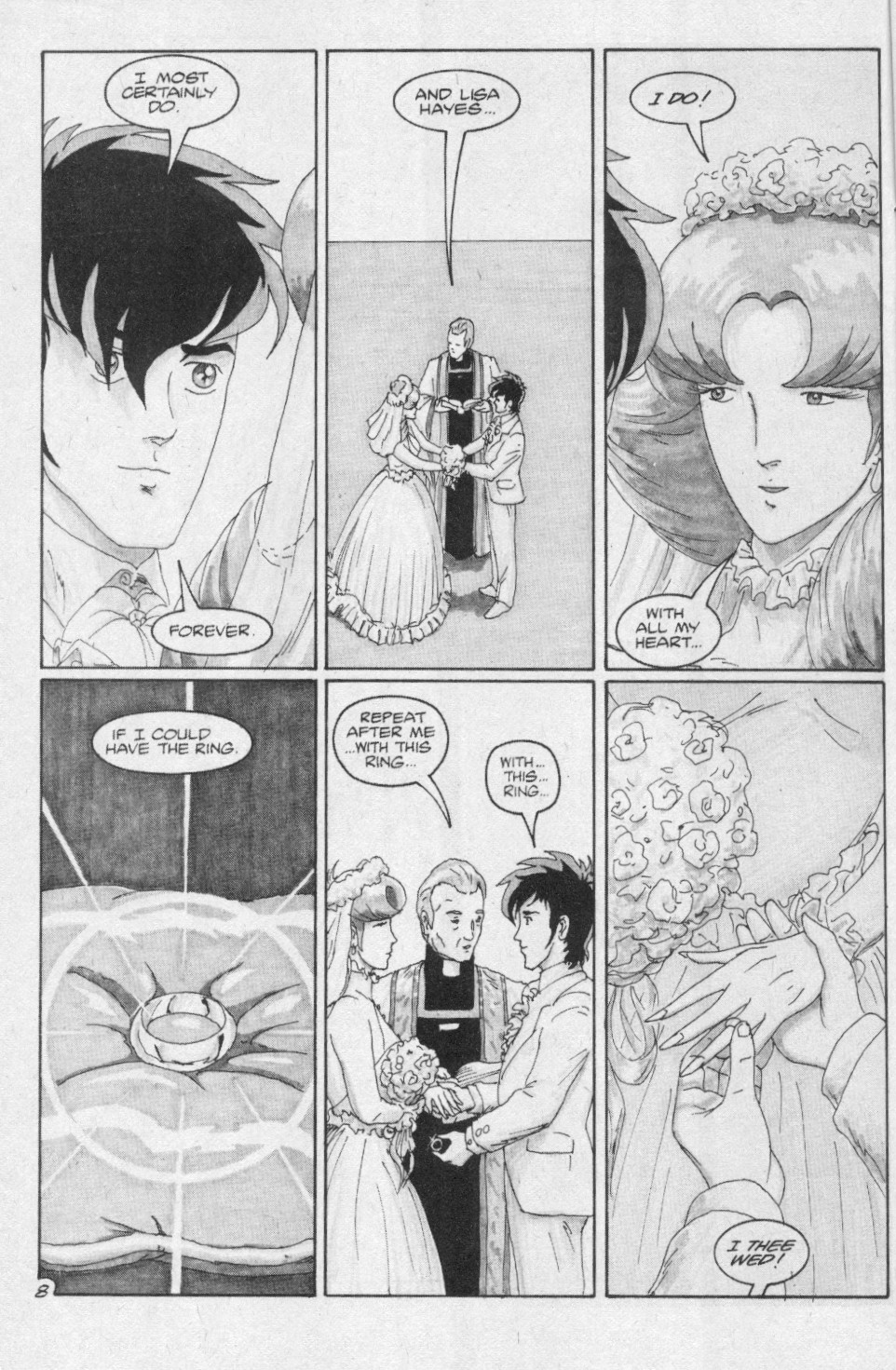 Read online Robotech II: The Sentinels comic -  Issue # _Wedding Special 2 - 9