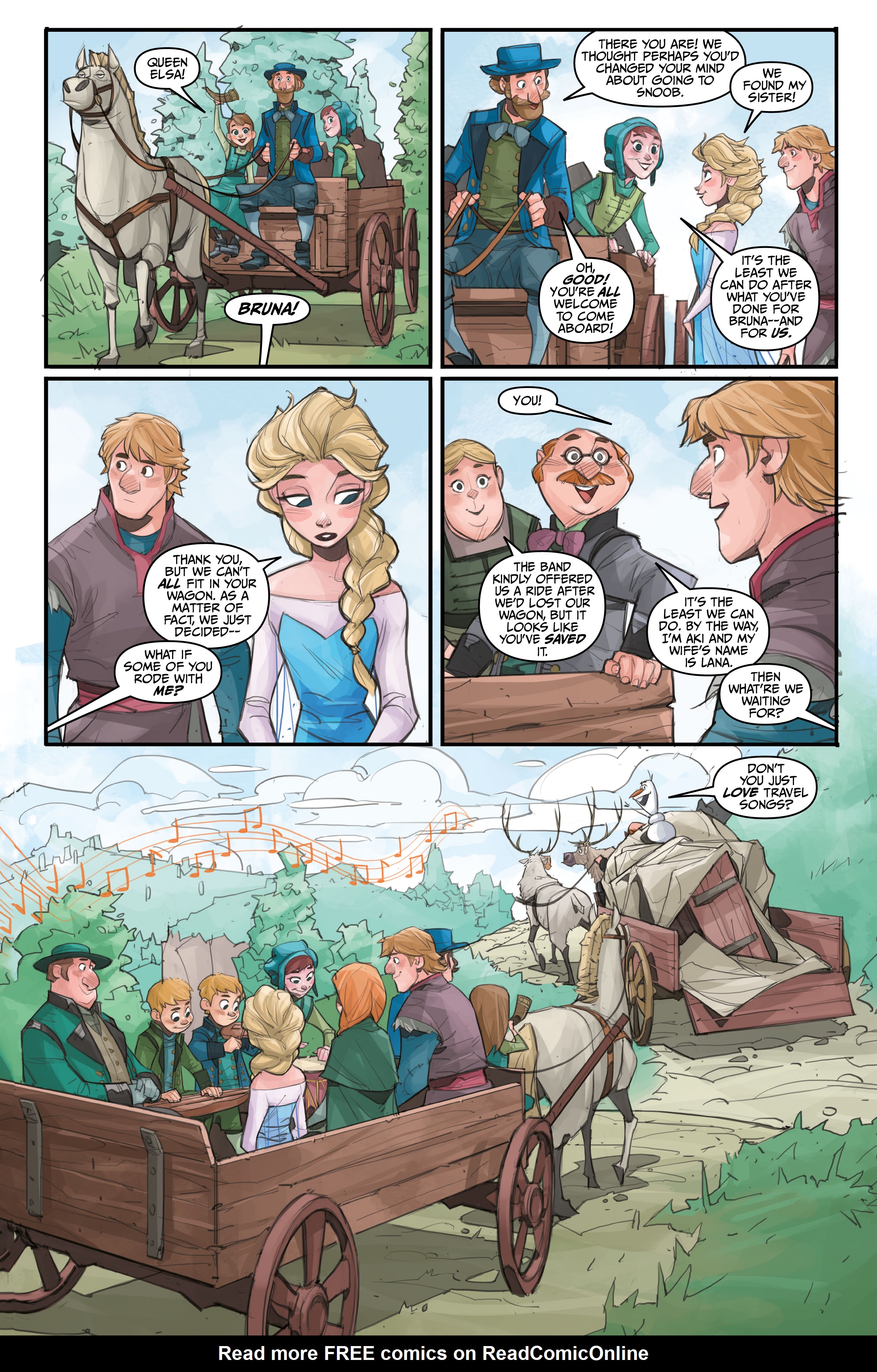 Read online Disney Frozen Library Edition comic -  Issue # TPB (Part 2) - 40
