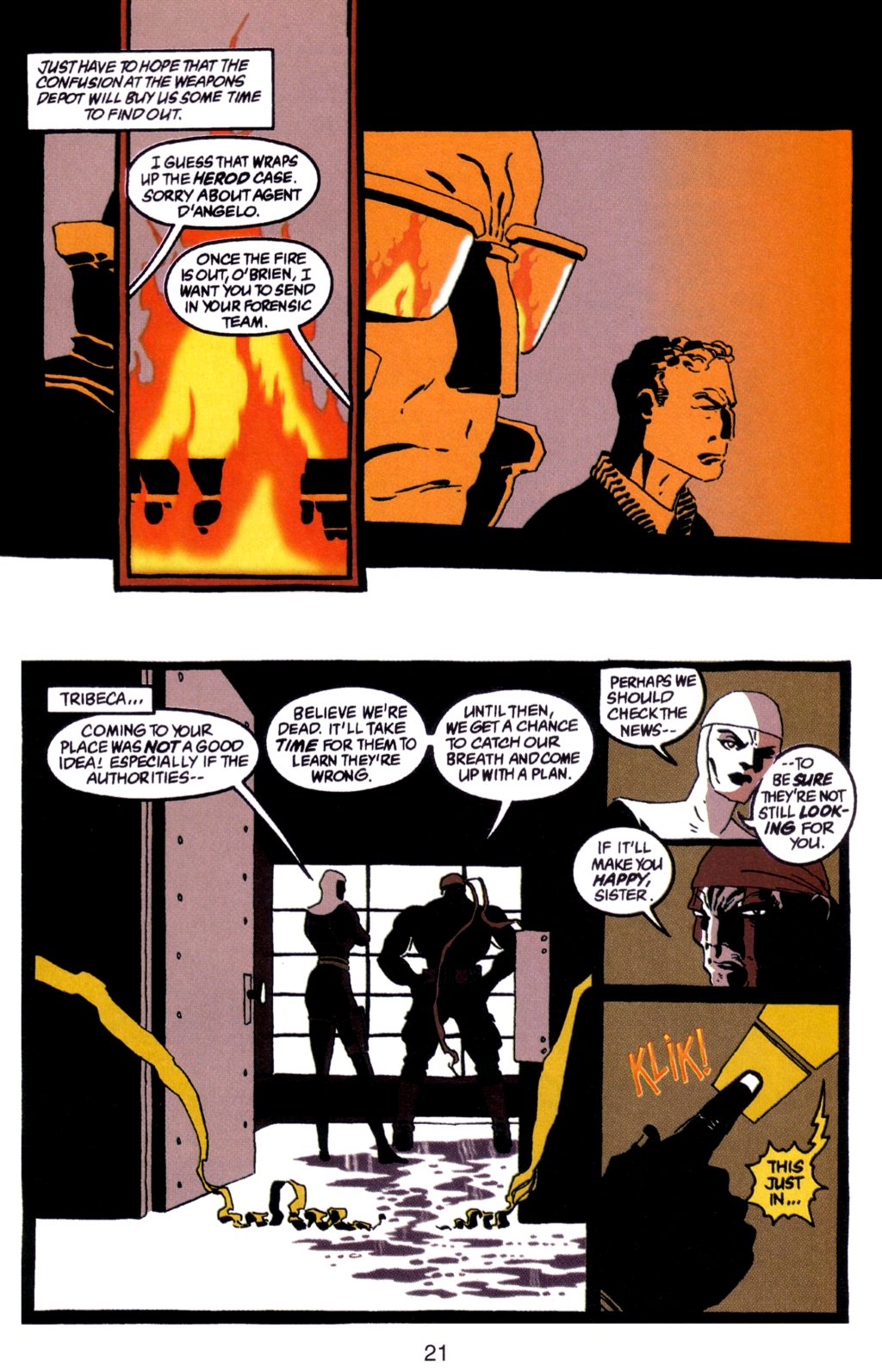 Read online Deathblow comic -  Issue #10 - 21