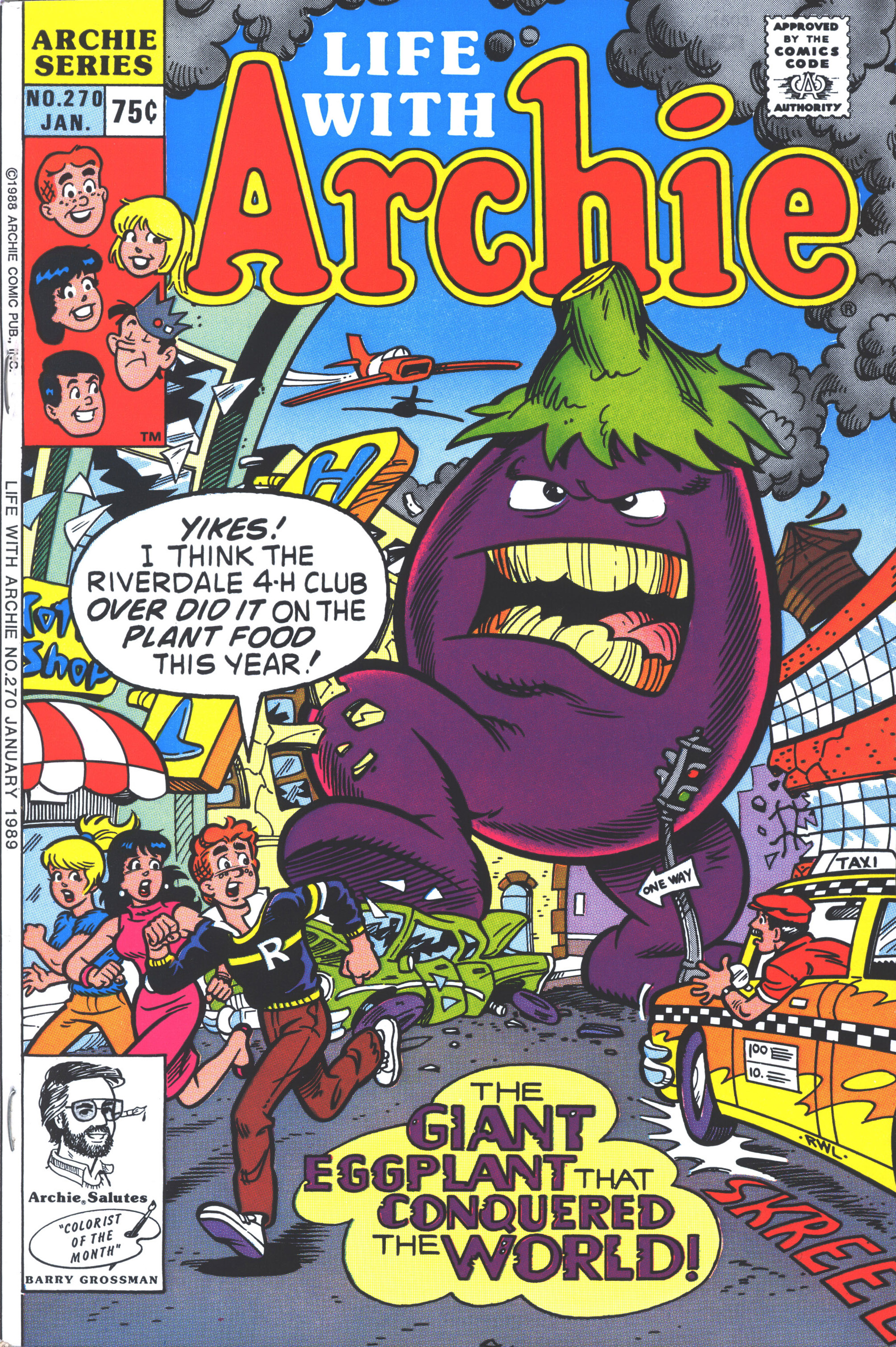 Read online Life With Archie (1958) comic -  Issue #270 - 1