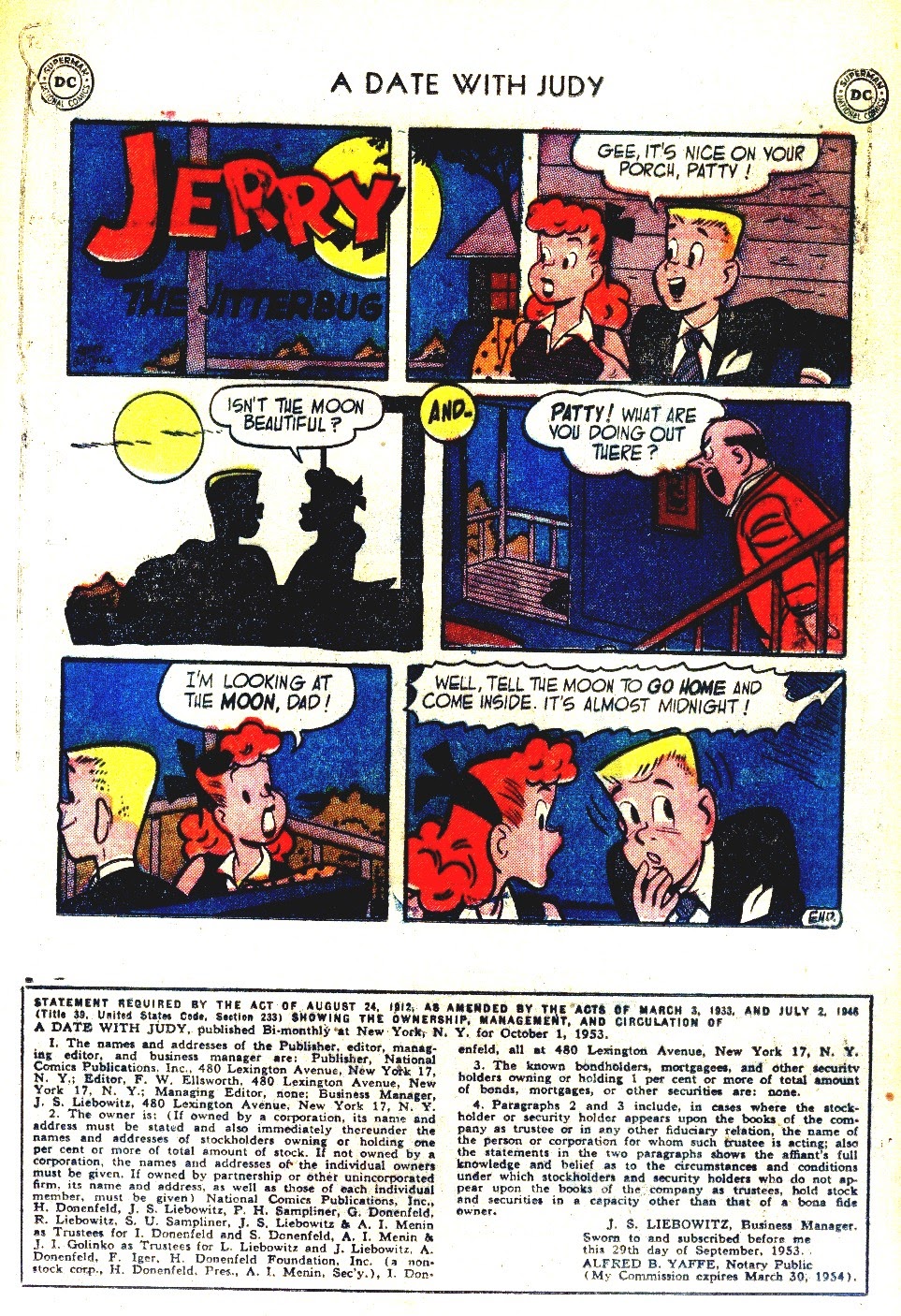 Read online A Date with Judy comic -  Issue #39 - 29