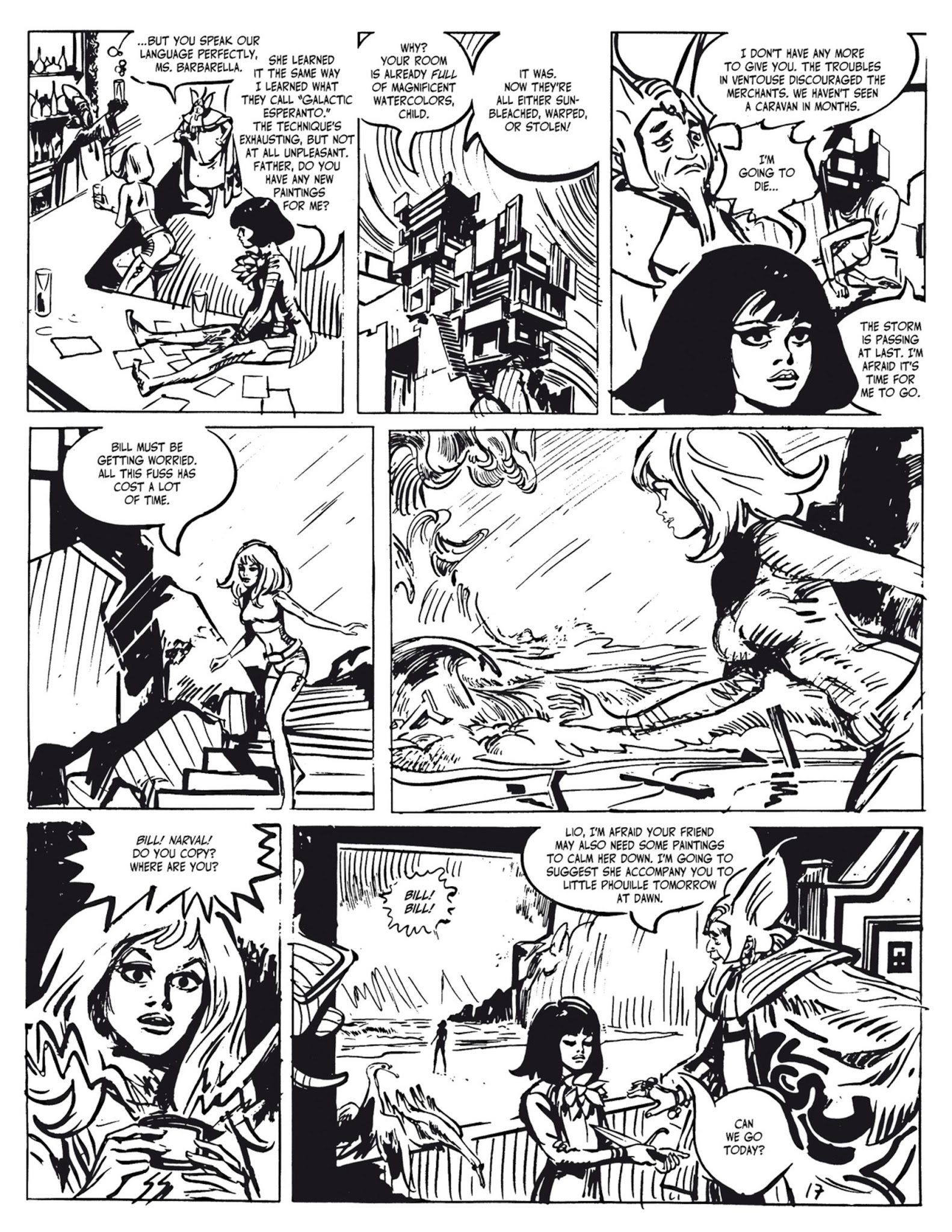 Read online Barbarella and The Wrath of the Minute-Eater comic -  Issue # TPB - 22