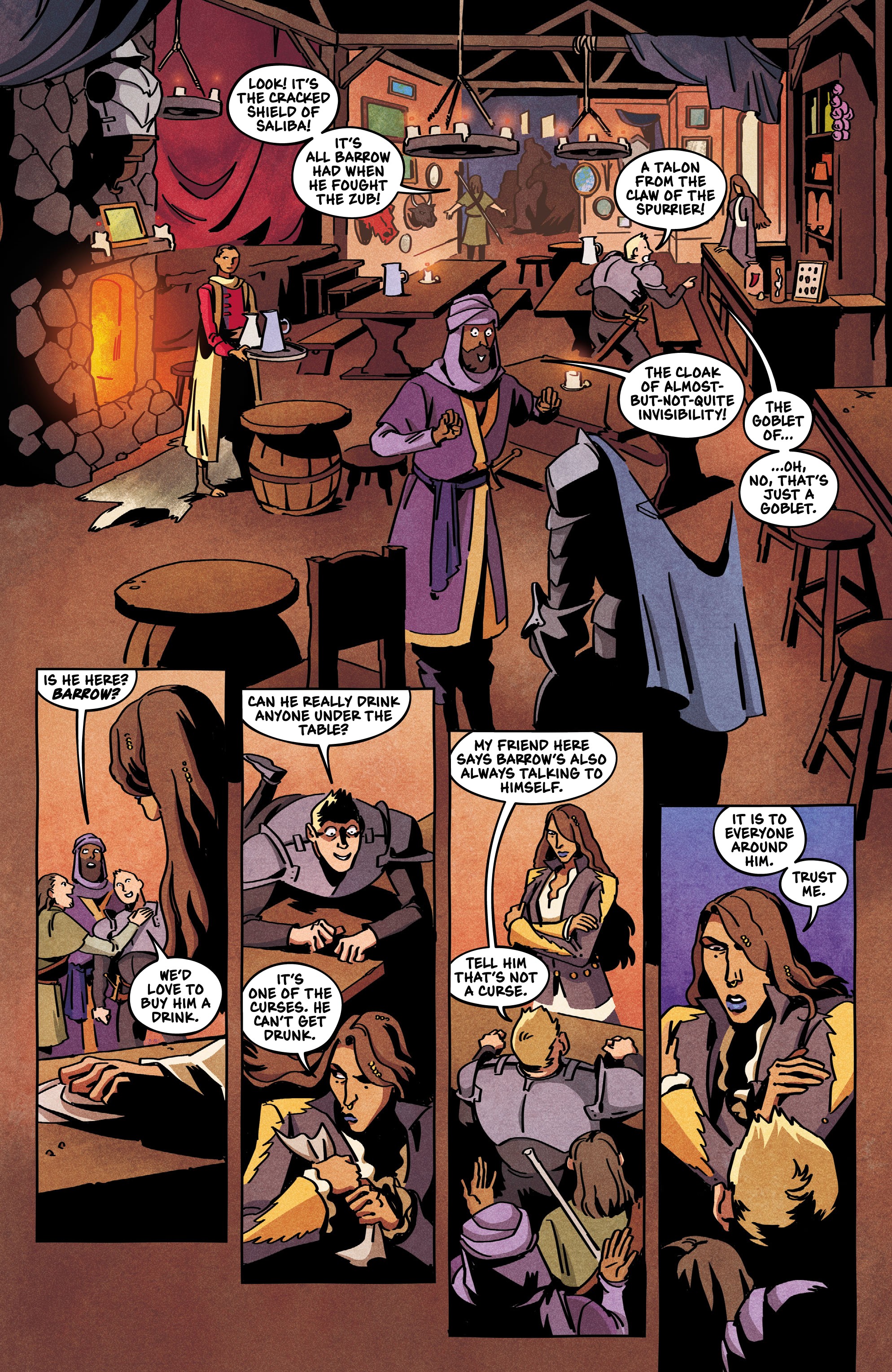 Read online Quests Aside comic -  Issue #1 - 5