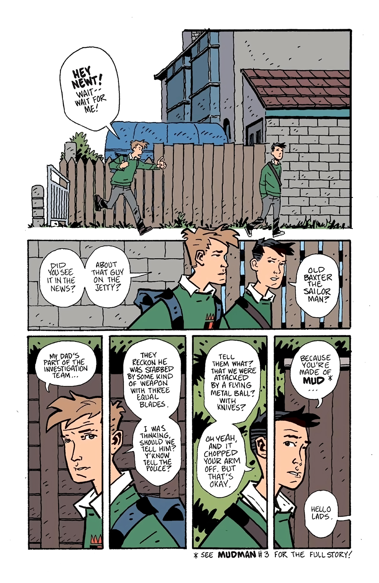 Read online Mudman comic -  Issue # _TPB - 126