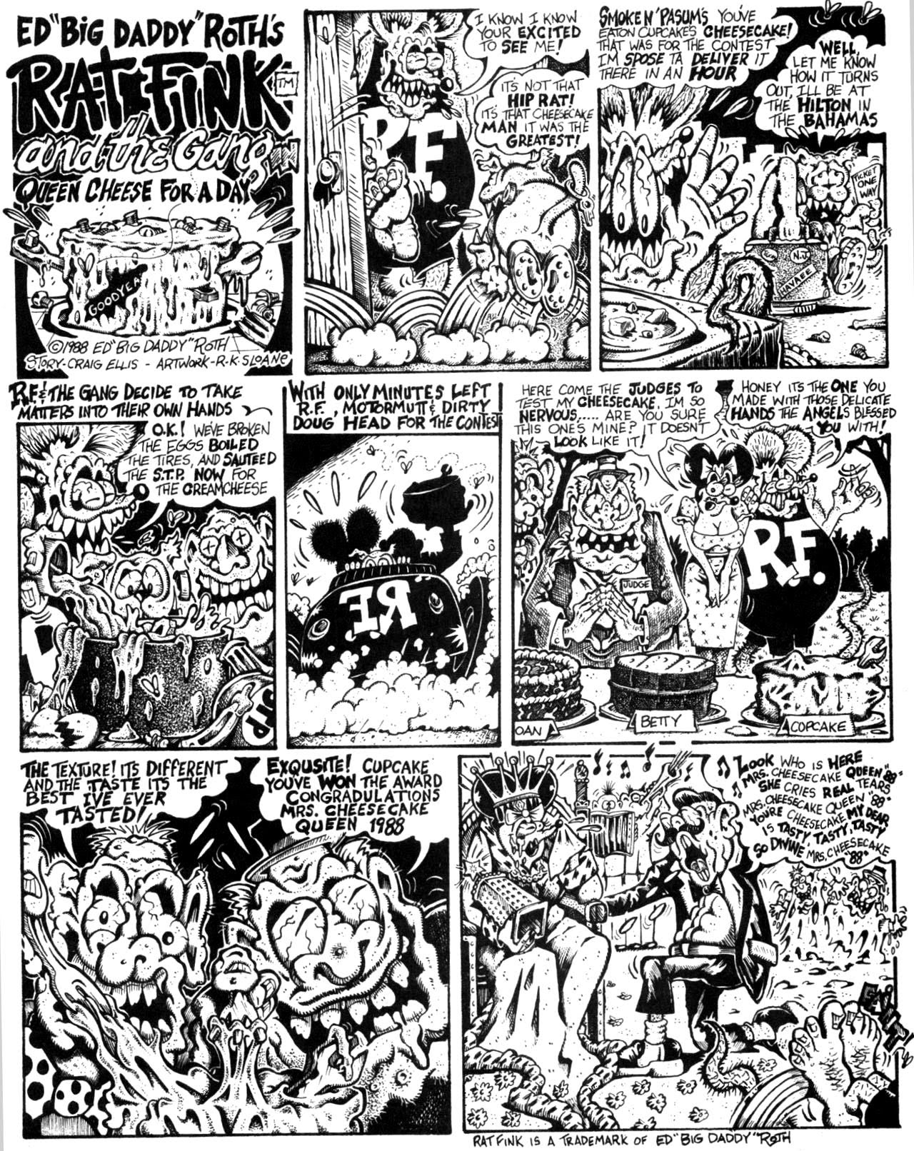 Read online Rat Fink Comics comic -  Issue #1 - 37