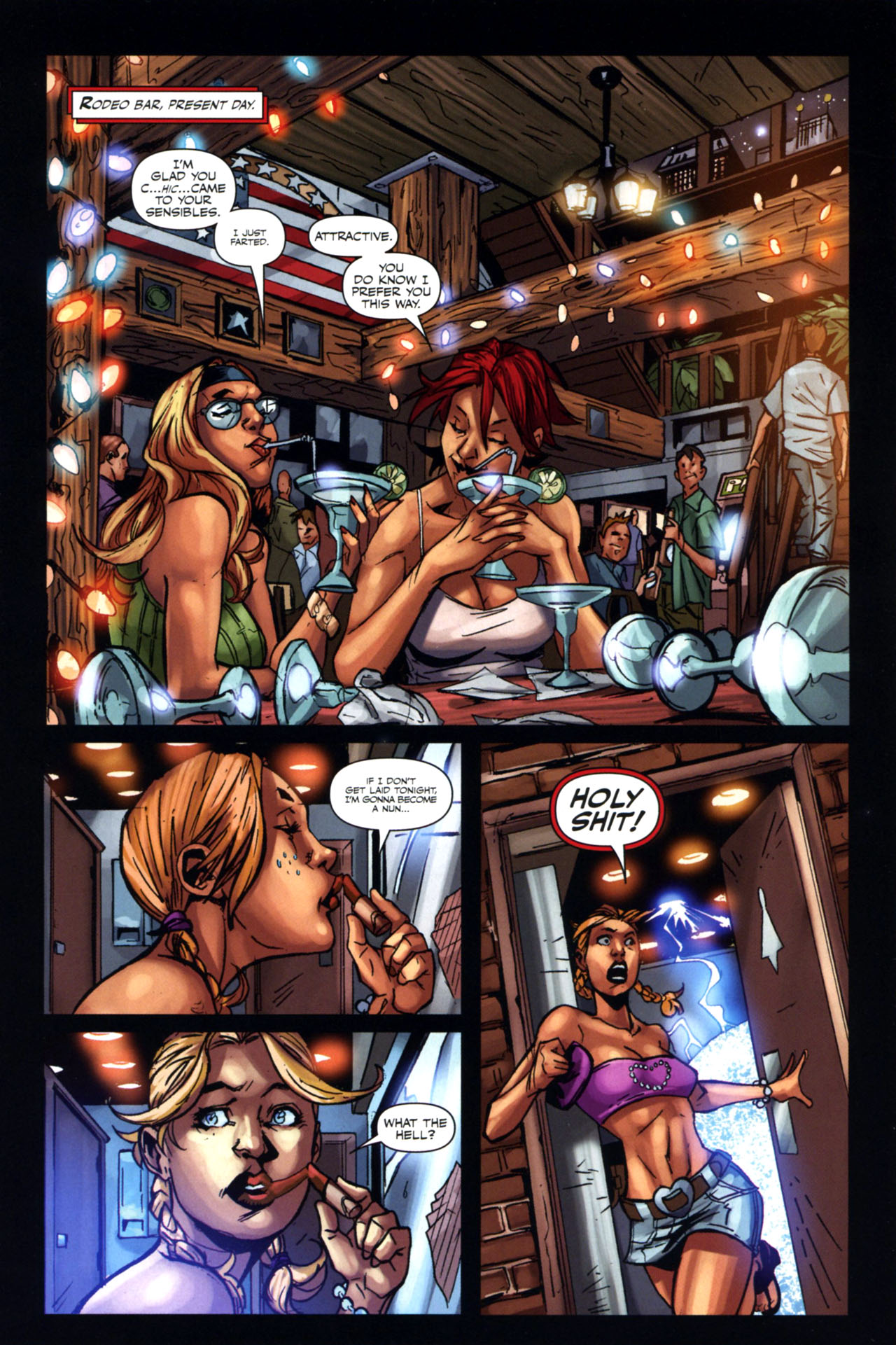 Read online Painkiller Jane (2007) comic -  Issue #4 - 25