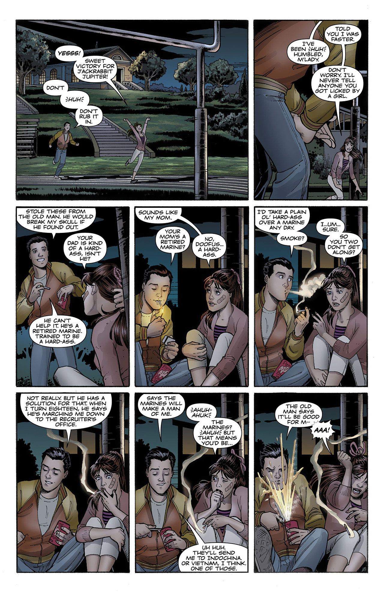 Read online Before Watchmen: Silk Spectre comic -  Issue #1 - 17