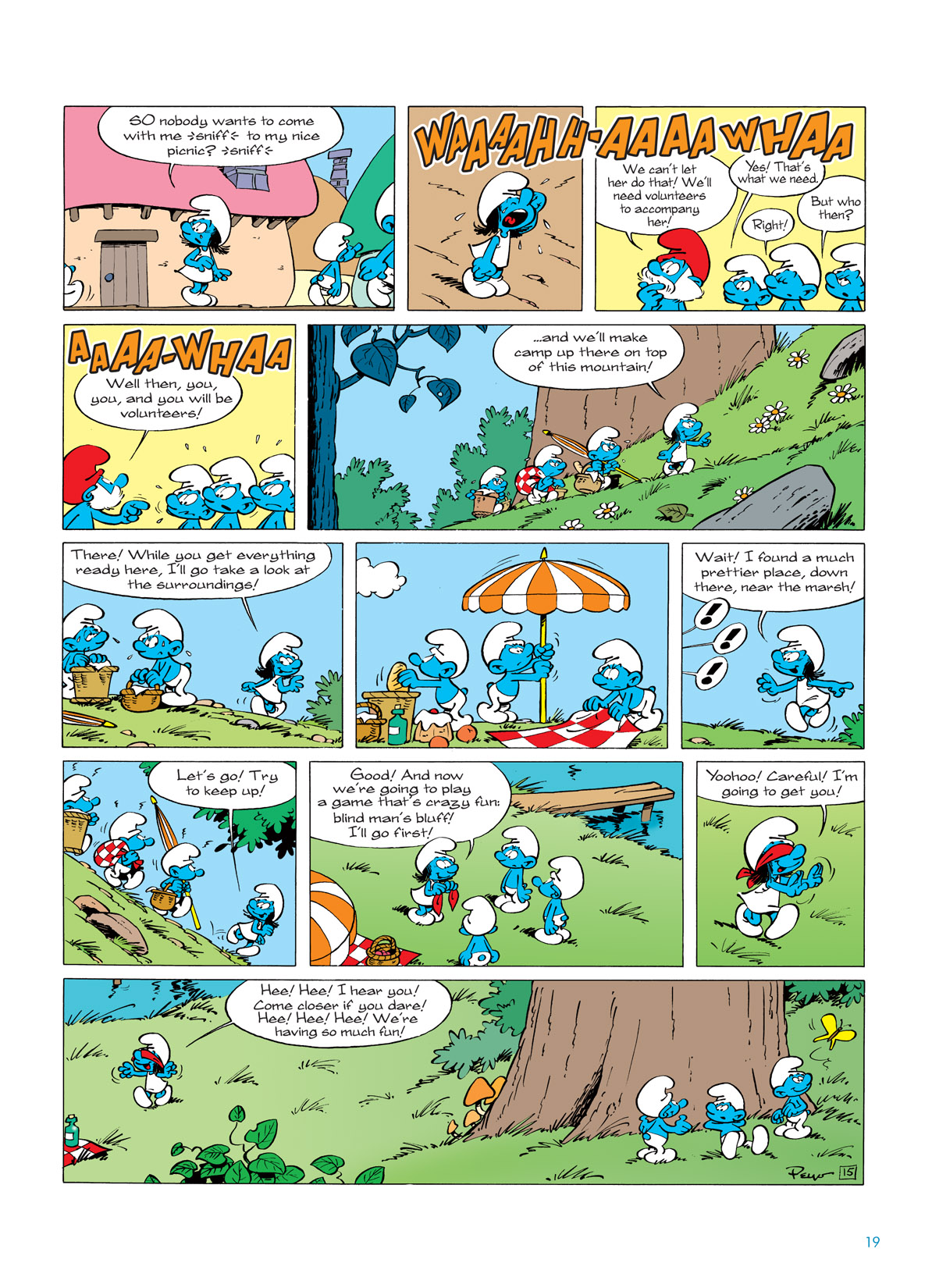 Read online The Smurfs comic -  Issue #4 - 19