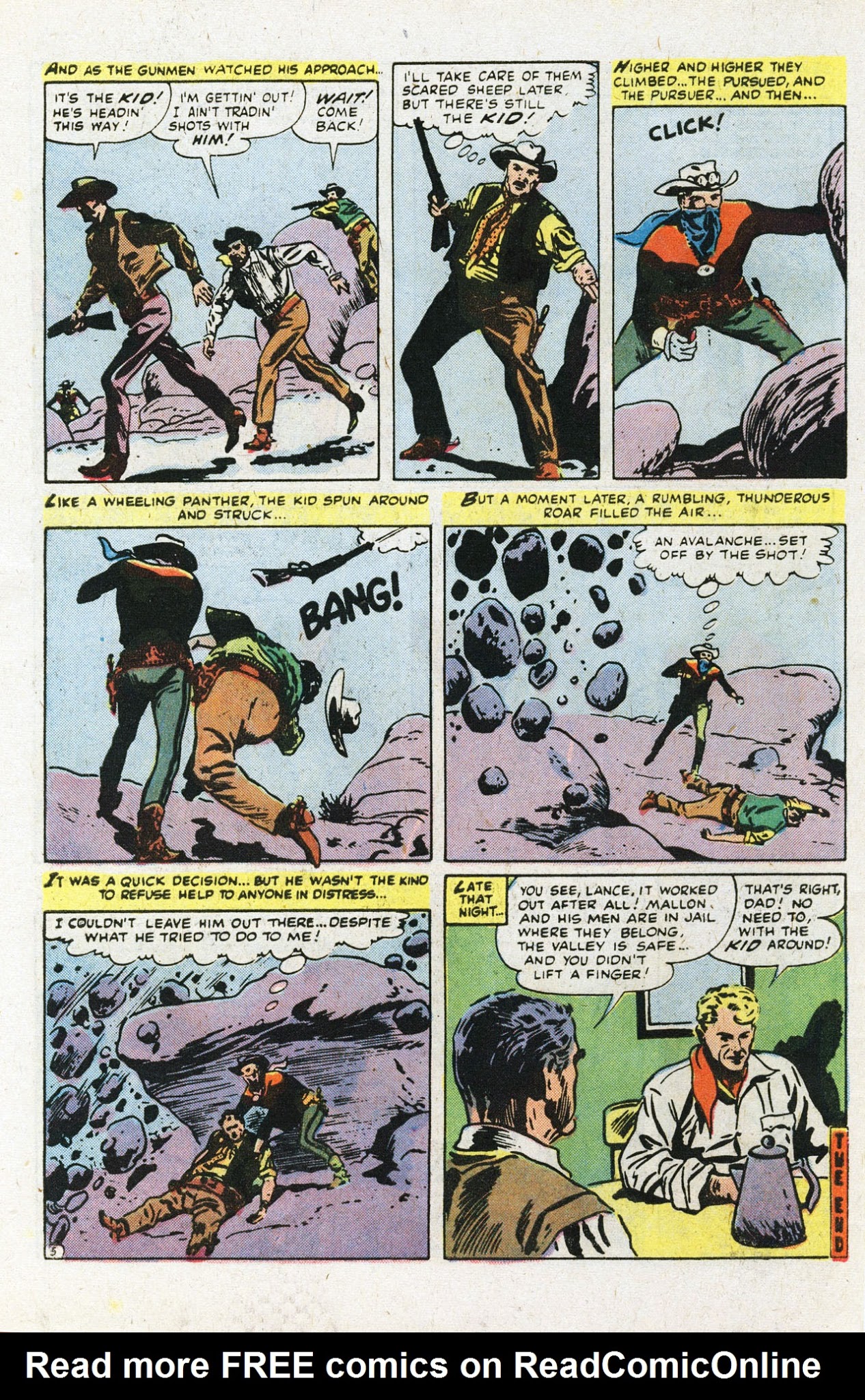 Read online The Outlaw Kid (1970) comic -  Issue #22 - 34