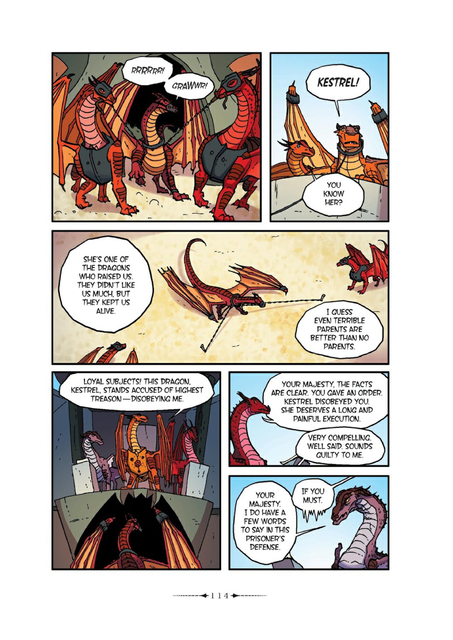 Read online Wings of Fire comic -  Issue # TPB 1 (Part 2) - 23