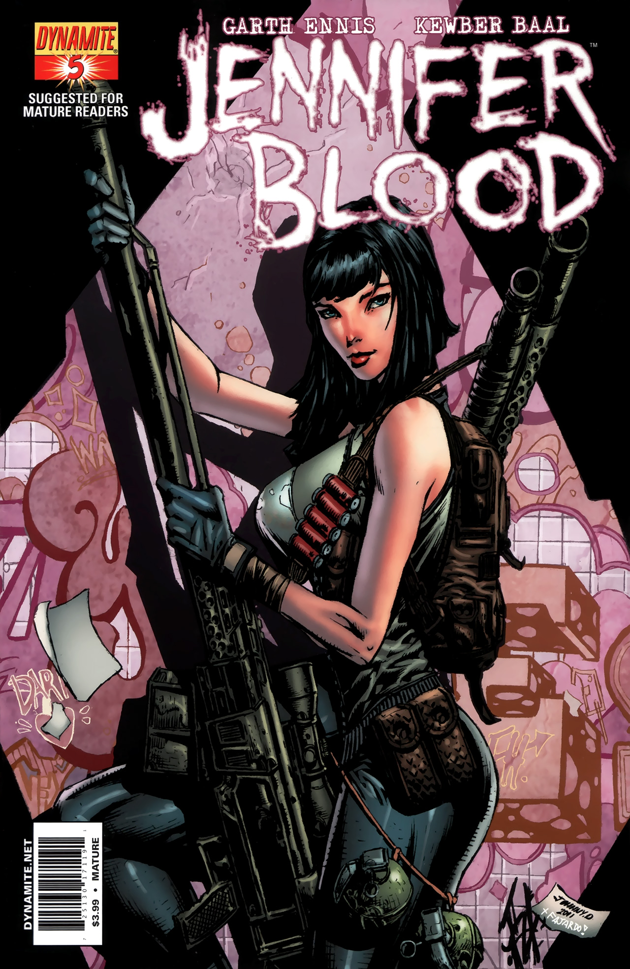 Read online Jennifer Blood comic -  Issue #5 - 4