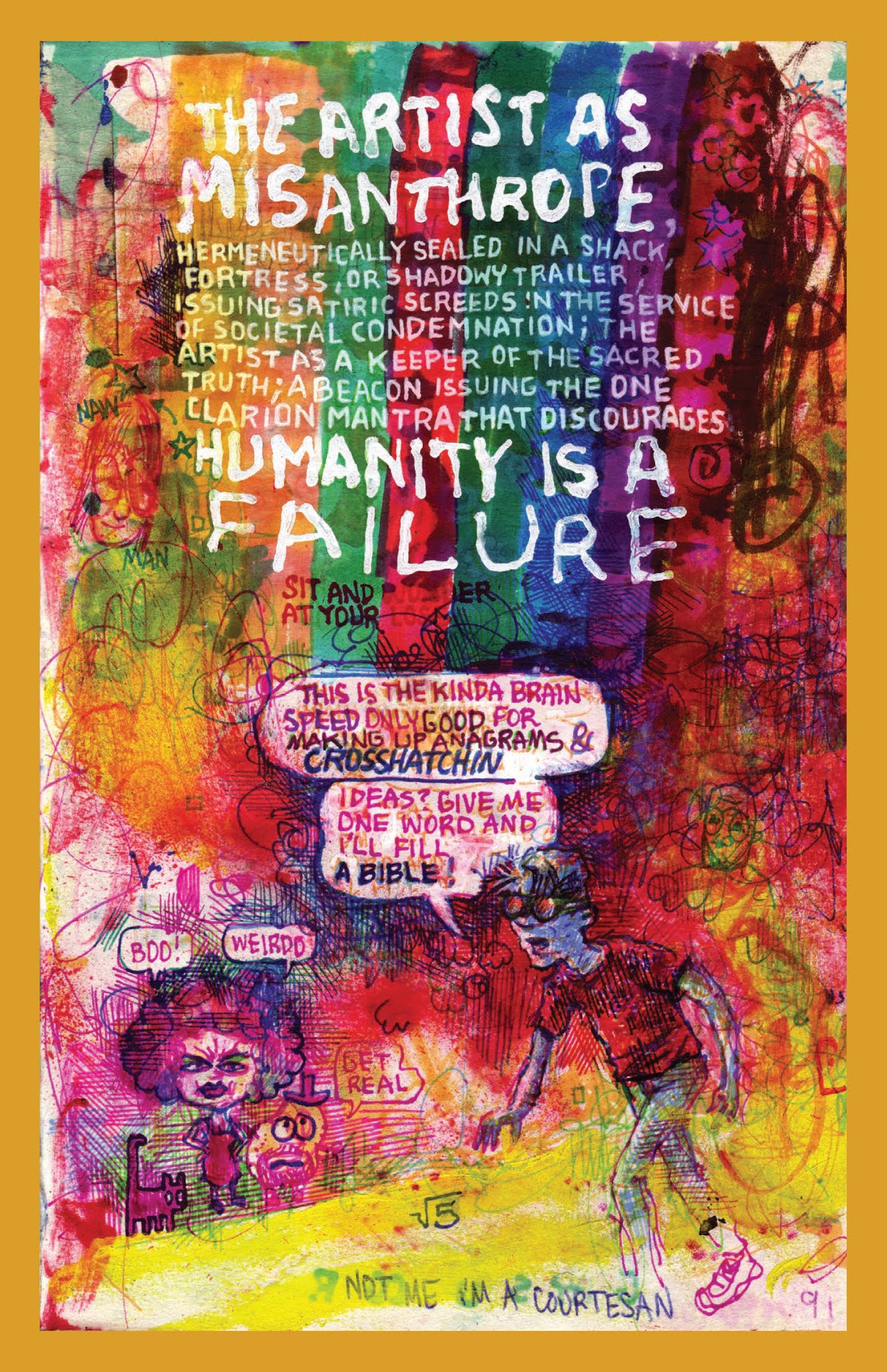 Read online Lovf: An Illustrated Vision Quest of A Man Losing His Mind comic -  Issue # TPB (Part 1) - 96