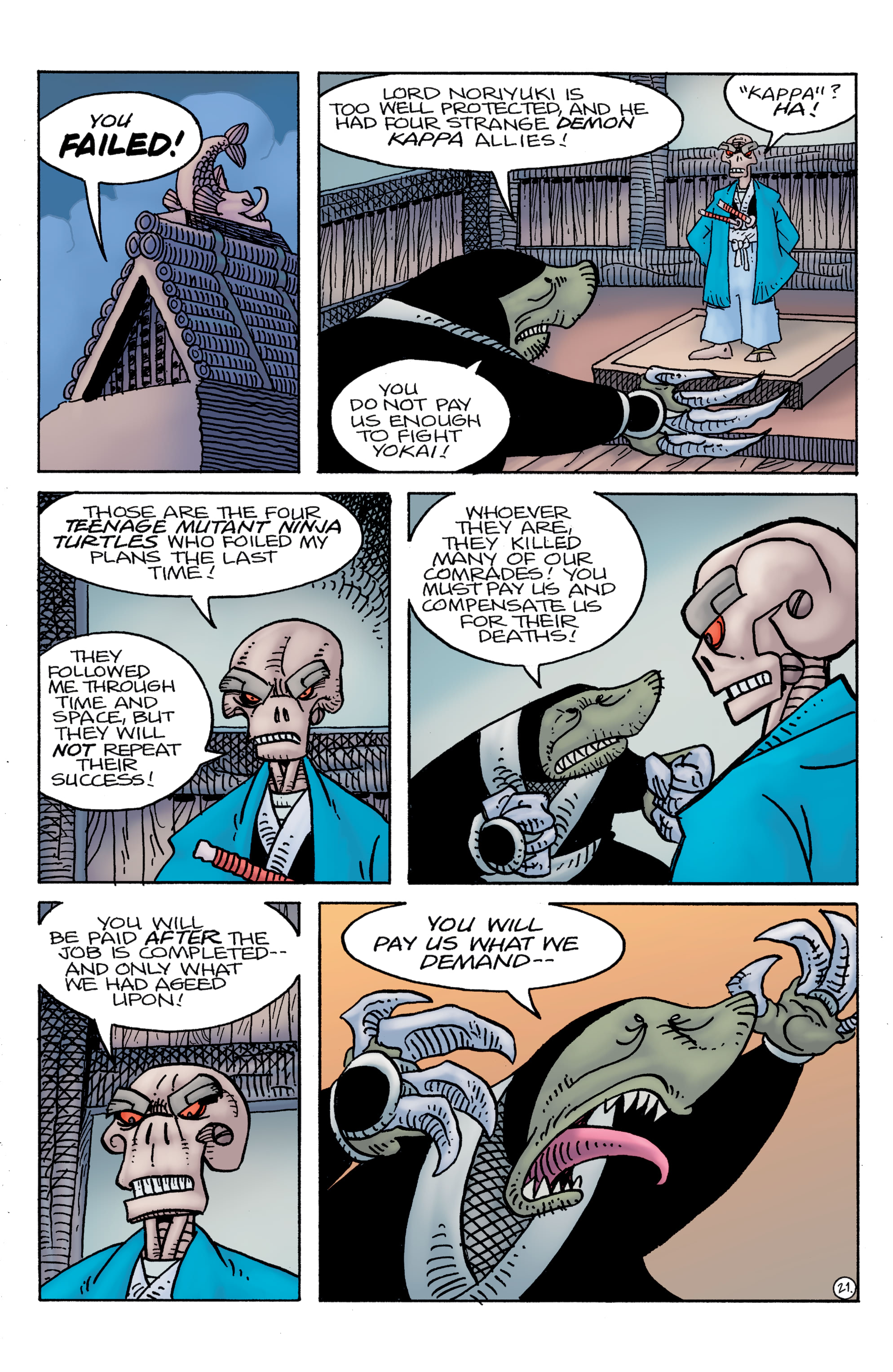 Read online Teenage Mutant Ninja Turtles/Usagi Yojimbo: WhereWhen comic -  Issue #3 - 23