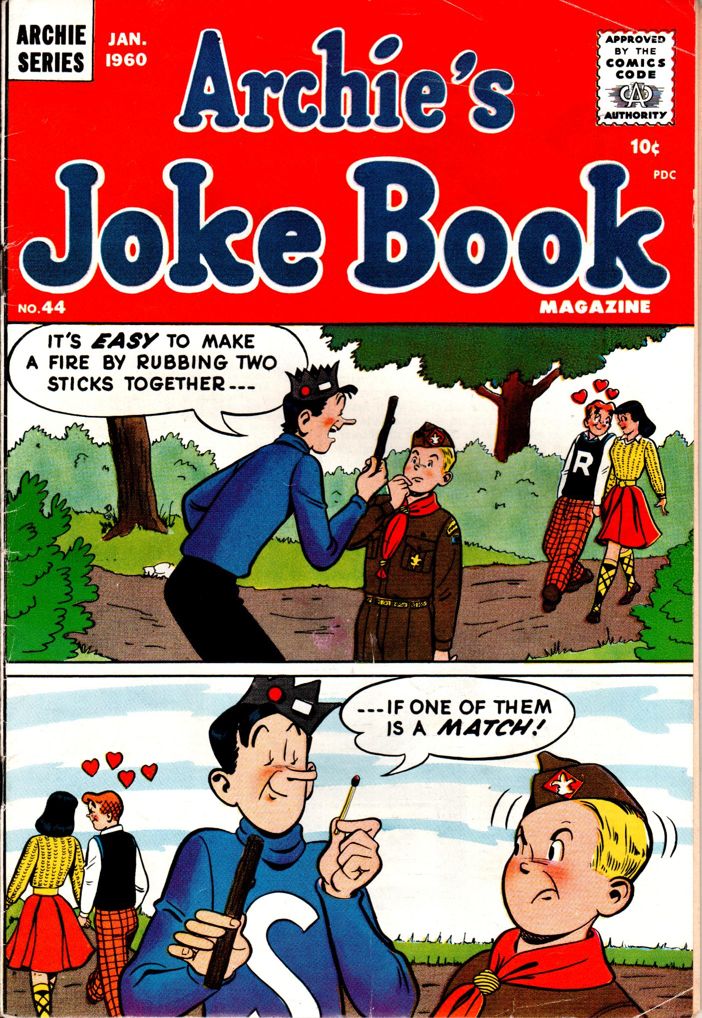 Read online Archie's Joke Book Magazine comic -  Issue #44 - 1