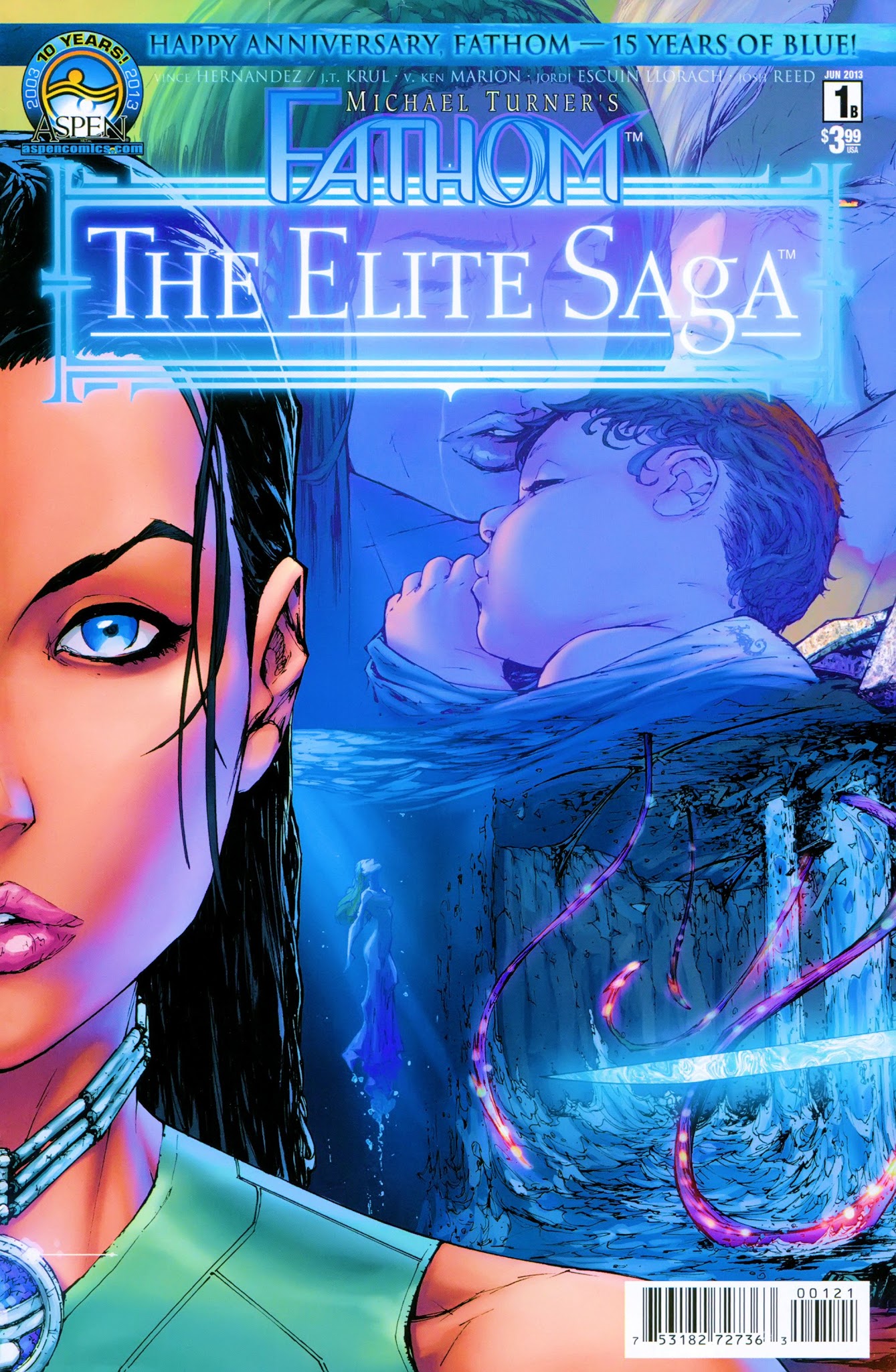 Read online Michael Turner's Fathom: The Elite Saga comic -  Issue #1 - 2