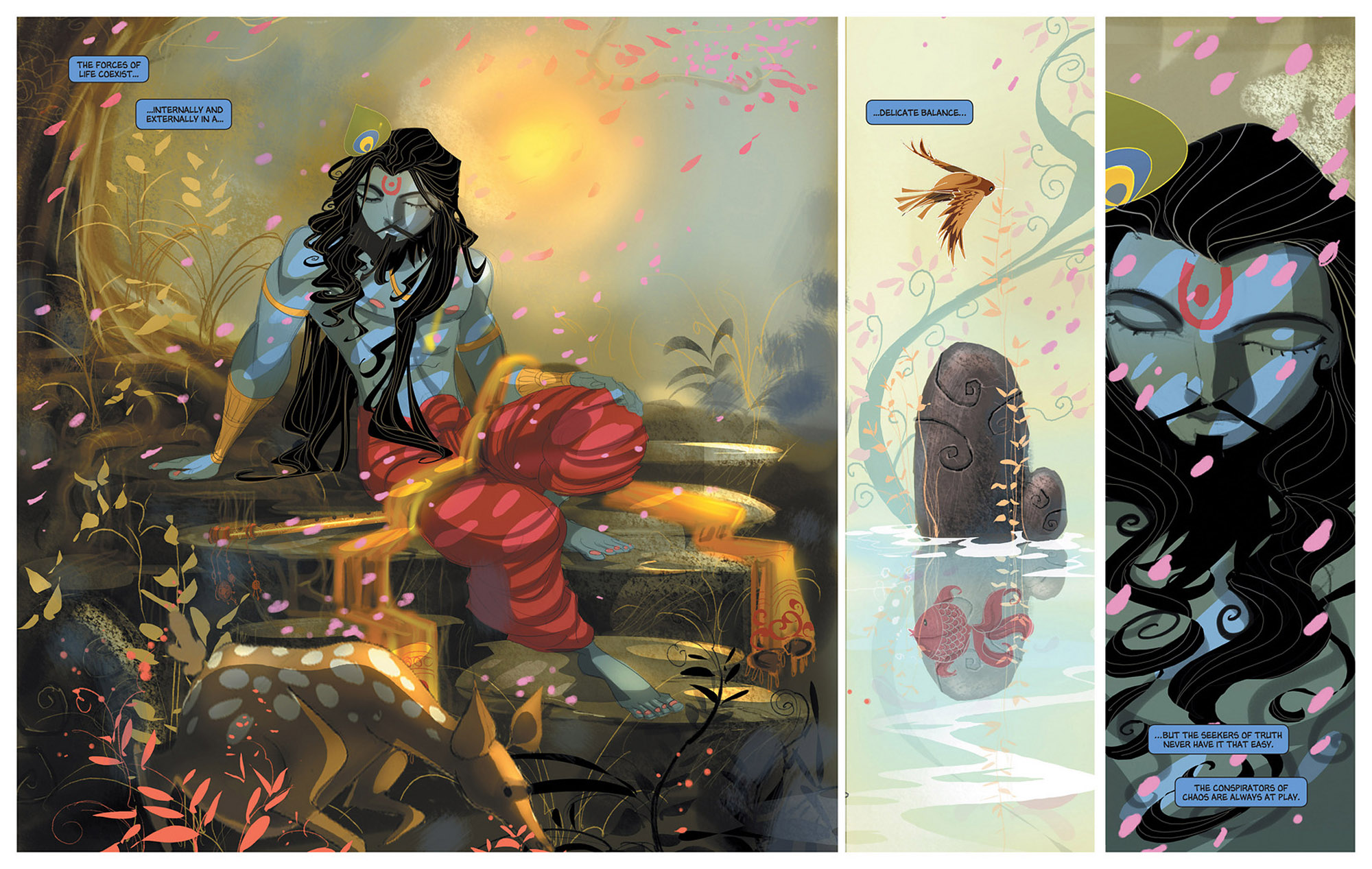 Read online Krishna: A Journey Within comic -  Issue # TPB (Part 1) - 40