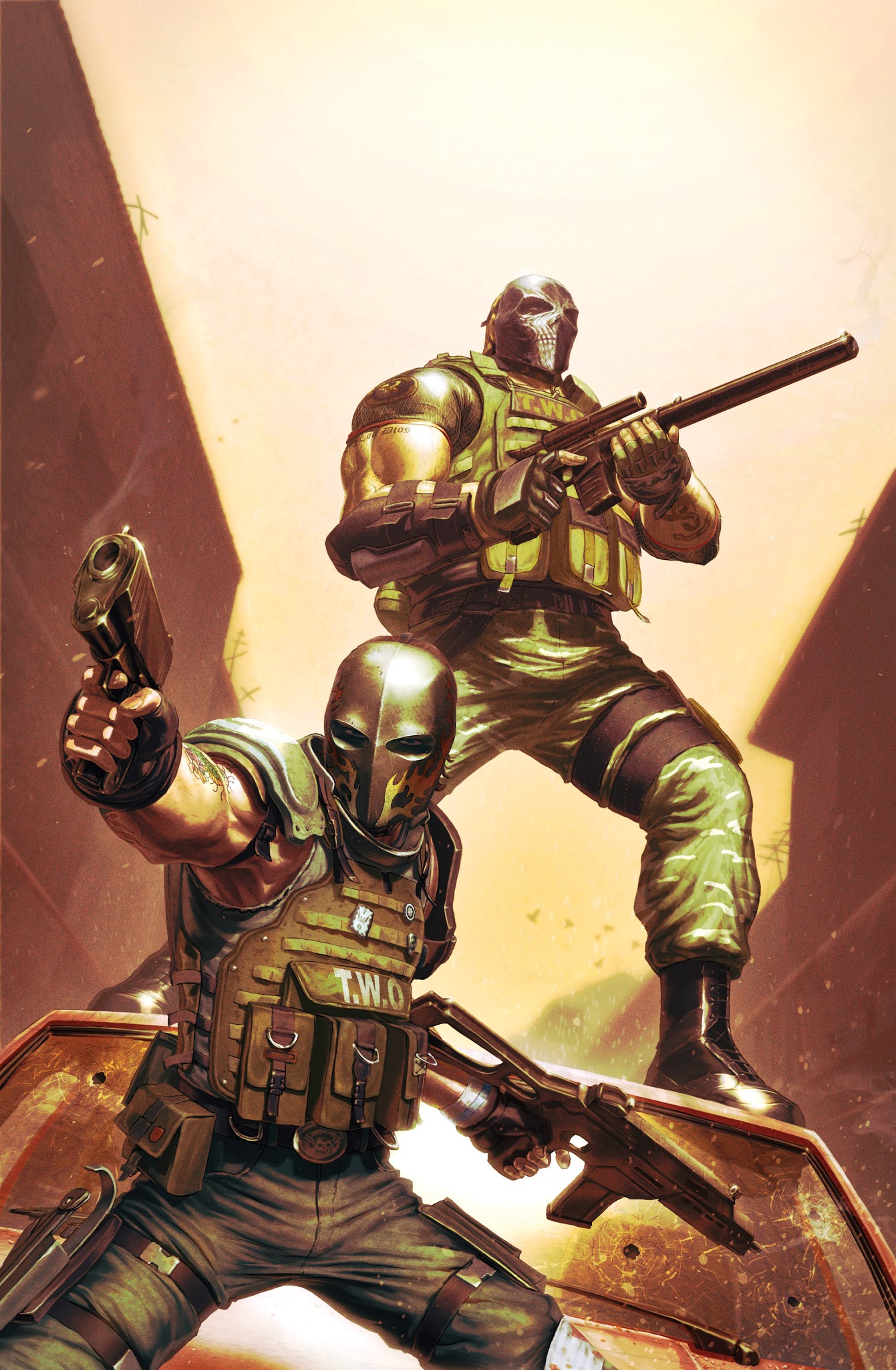 Read online Army of Two comic -  Issue #1 - 2