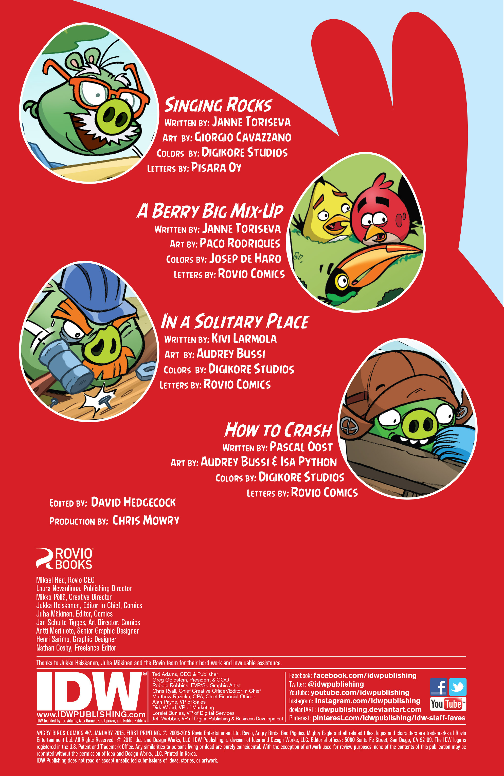 Read online Angry Birds Comics (2014) comic -  Issue #7 - 2