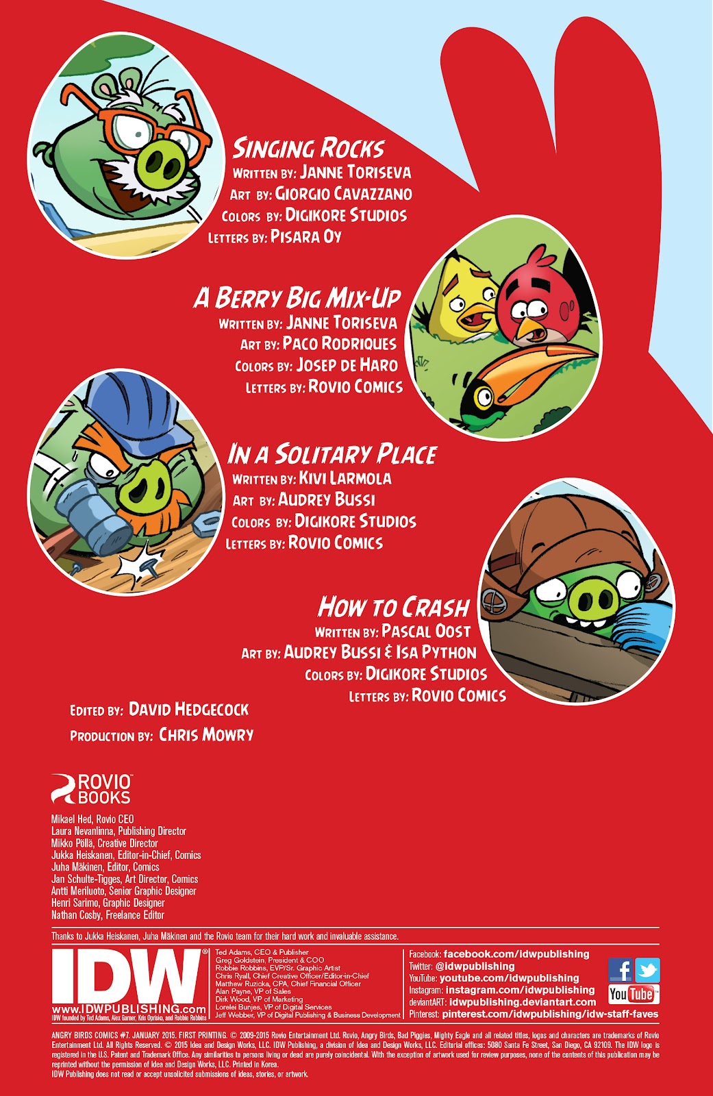 Angry Birds Comics (2014) issue 7 - Page 2