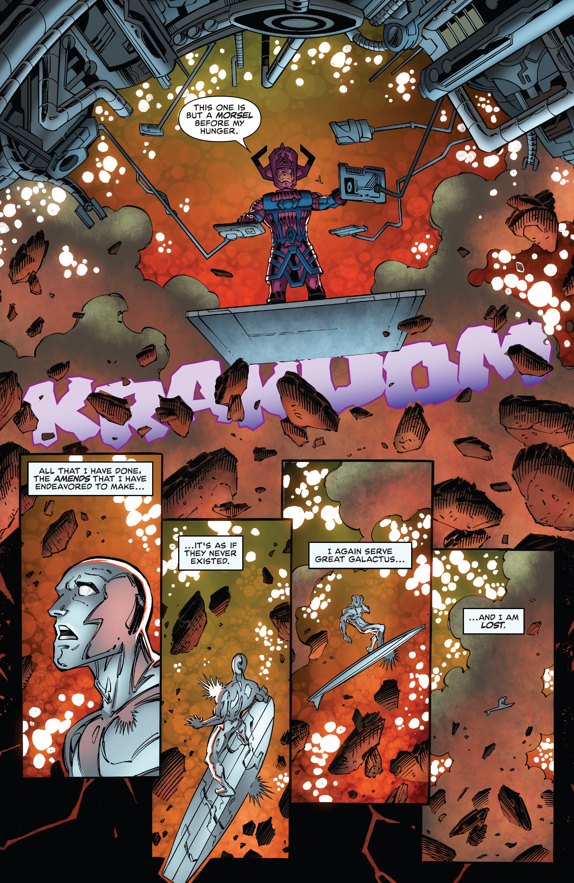 Read online Silver Surfer Rebirth comic -  Issue #3 - 5