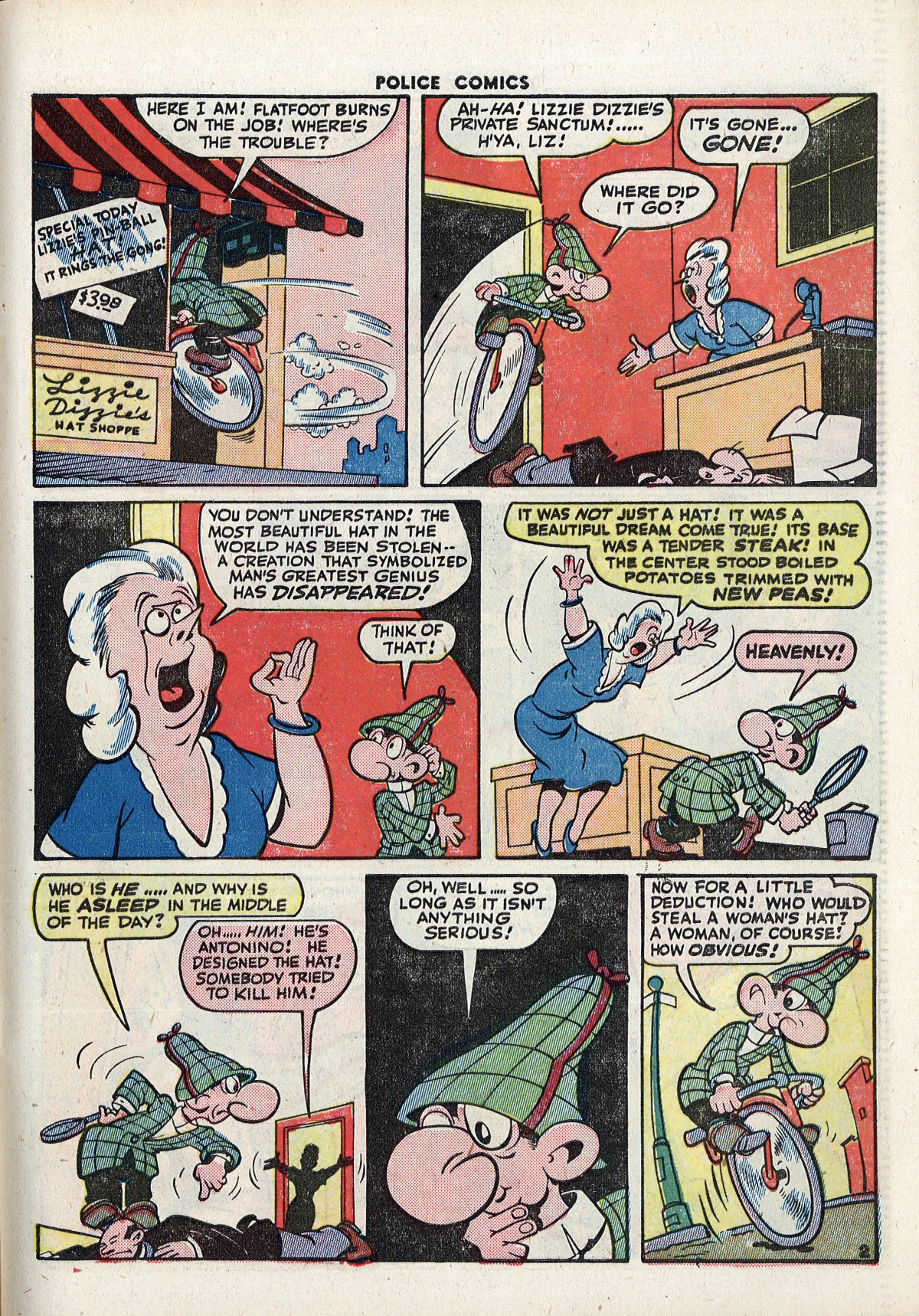 Read online Police Comics comic -  Issue #42 - 45